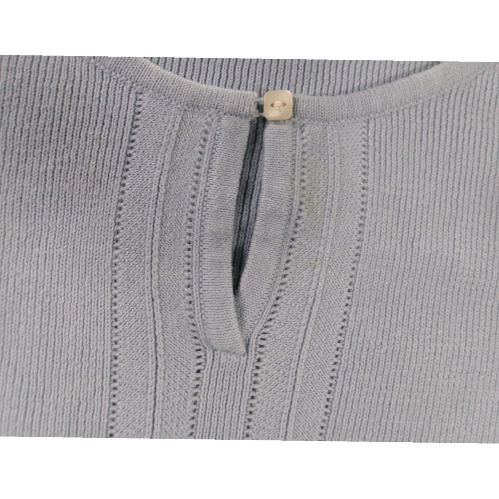 Vintage VINTAGE Crazy Horse Top Womens Large Blue Textured Retro Casual Y2K Hong Kong Size L / US 10 / IT 46 - 3 Thumbnail