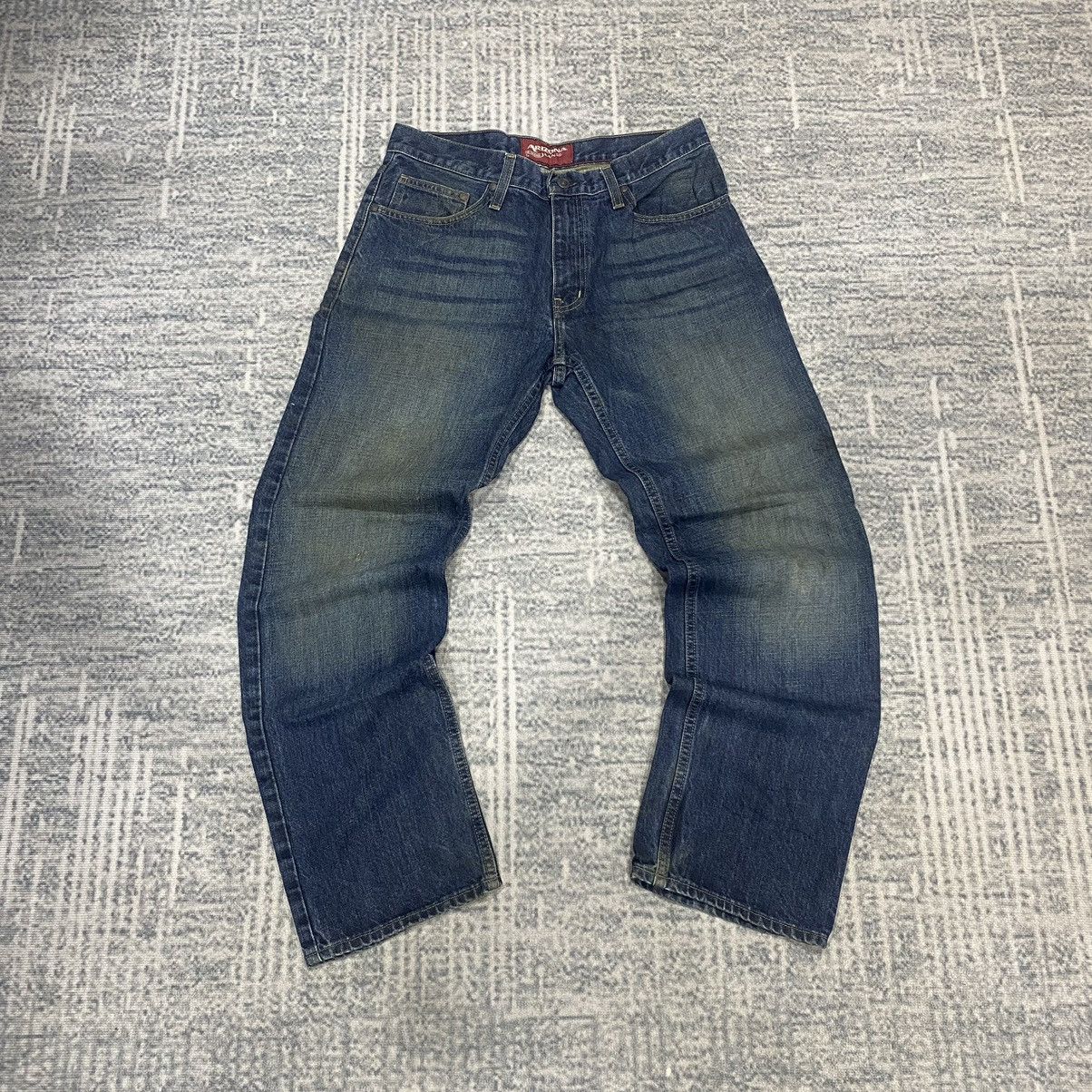 Hysteric Glamour × Japanese Brand × Le Grande Bleu (L.G.B.) Sickkk☠️ Arizona Mud Wash Vintage Jeans Relaxed 90s Dirty Size US 31 - 2 Thumbnail