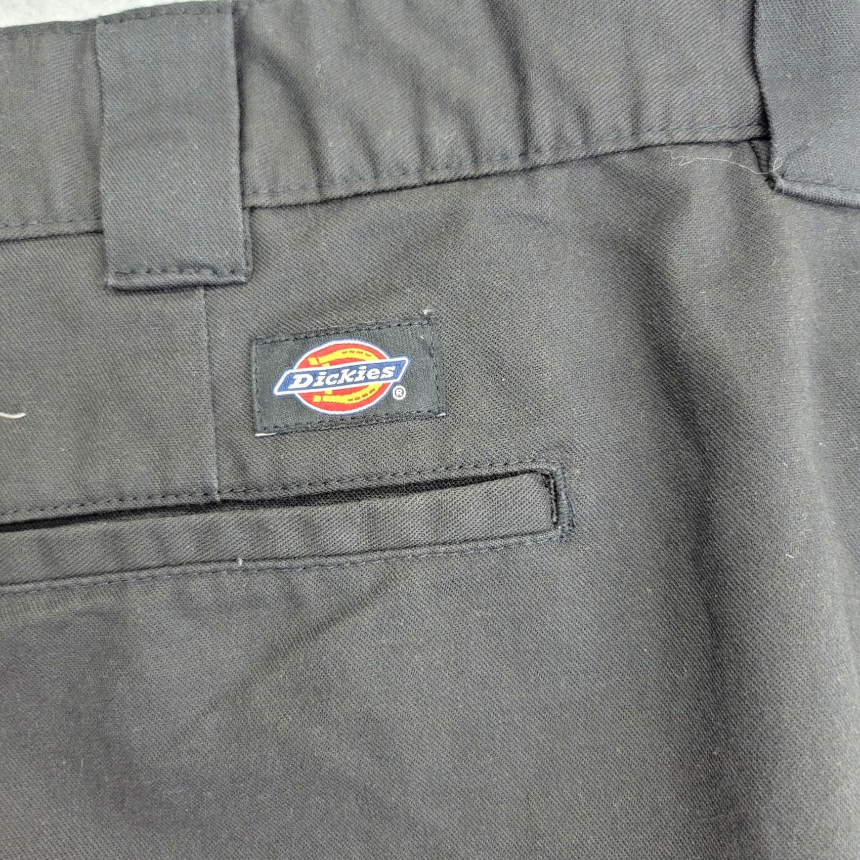 Dickies Dickies Cargo Shorts Mens Black Regular Fit Flex Stretch Zip Fly Pockets Size US 44 / EU 60 - 6 Thumbnail