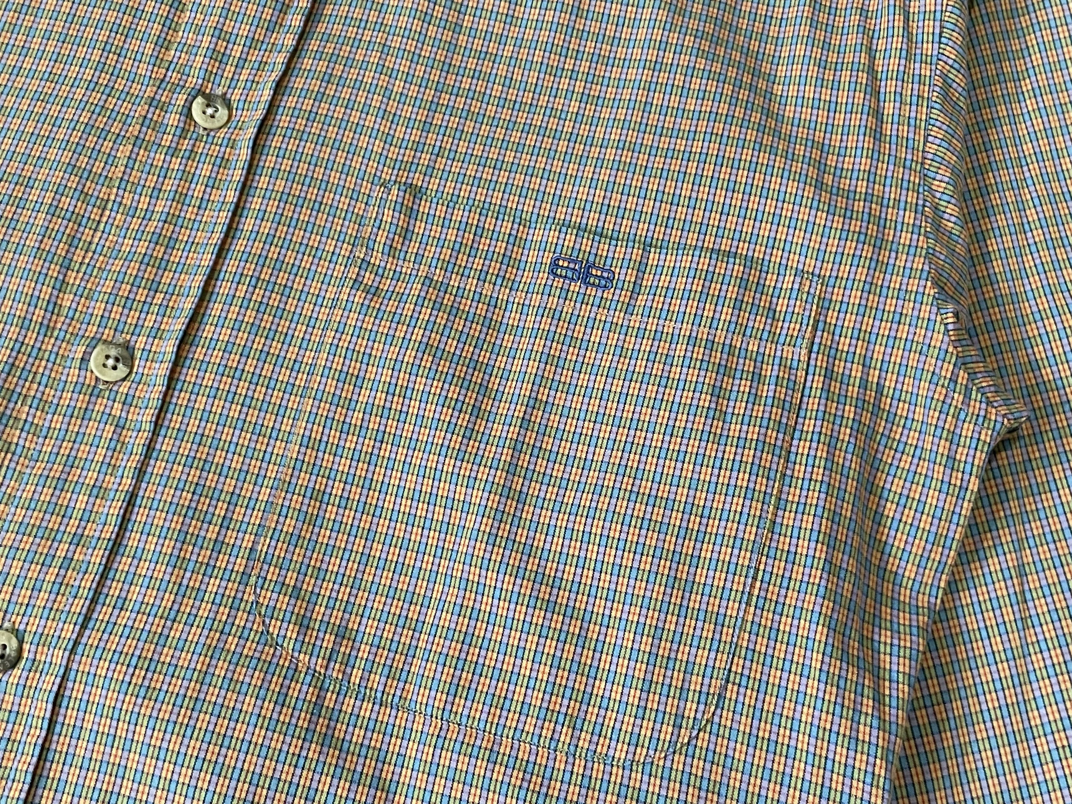 Balenciaga Vintage Balenciaga BB Logo Flannel - Travis Scott Vibe Size US M / EU 48-50 / 2 - 6 Thumbnail