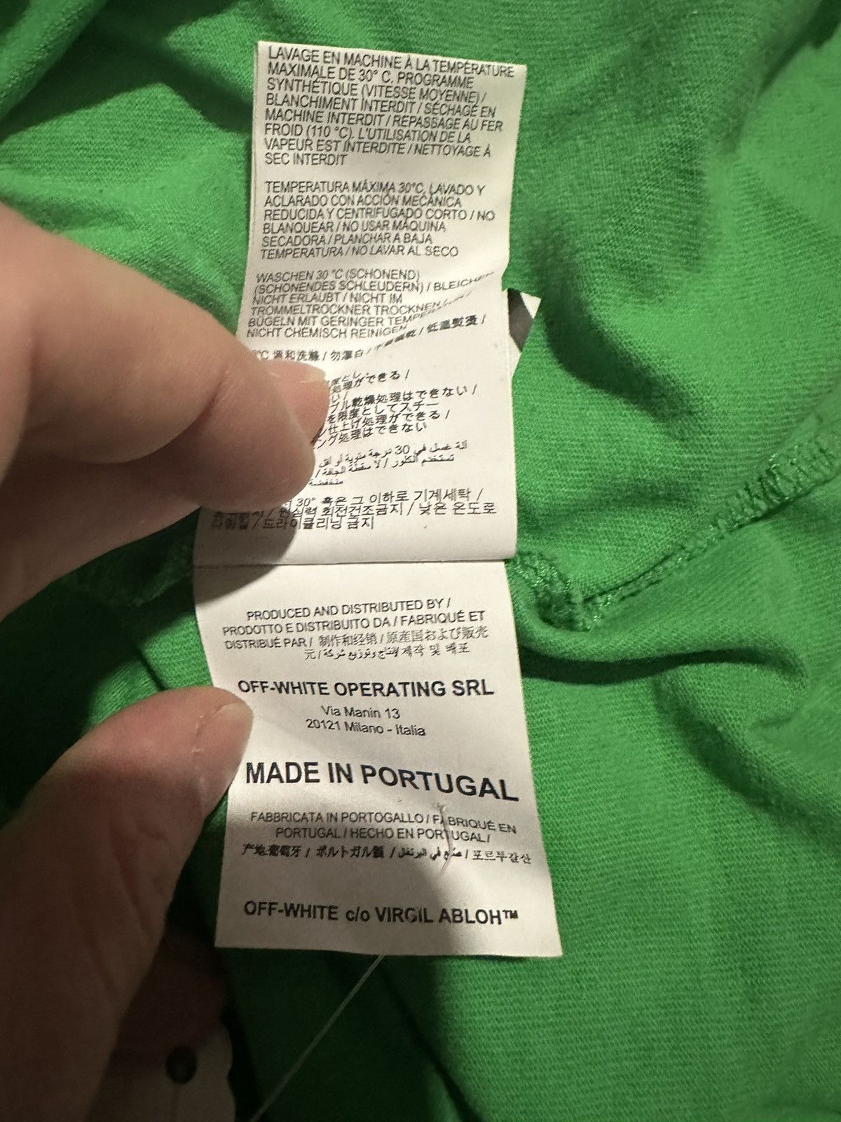 Off-White OFF-WHITE PUBLIC TELEVISION T SHIRT Size US XL / EU 56 / 4 - 6 Thumbnail