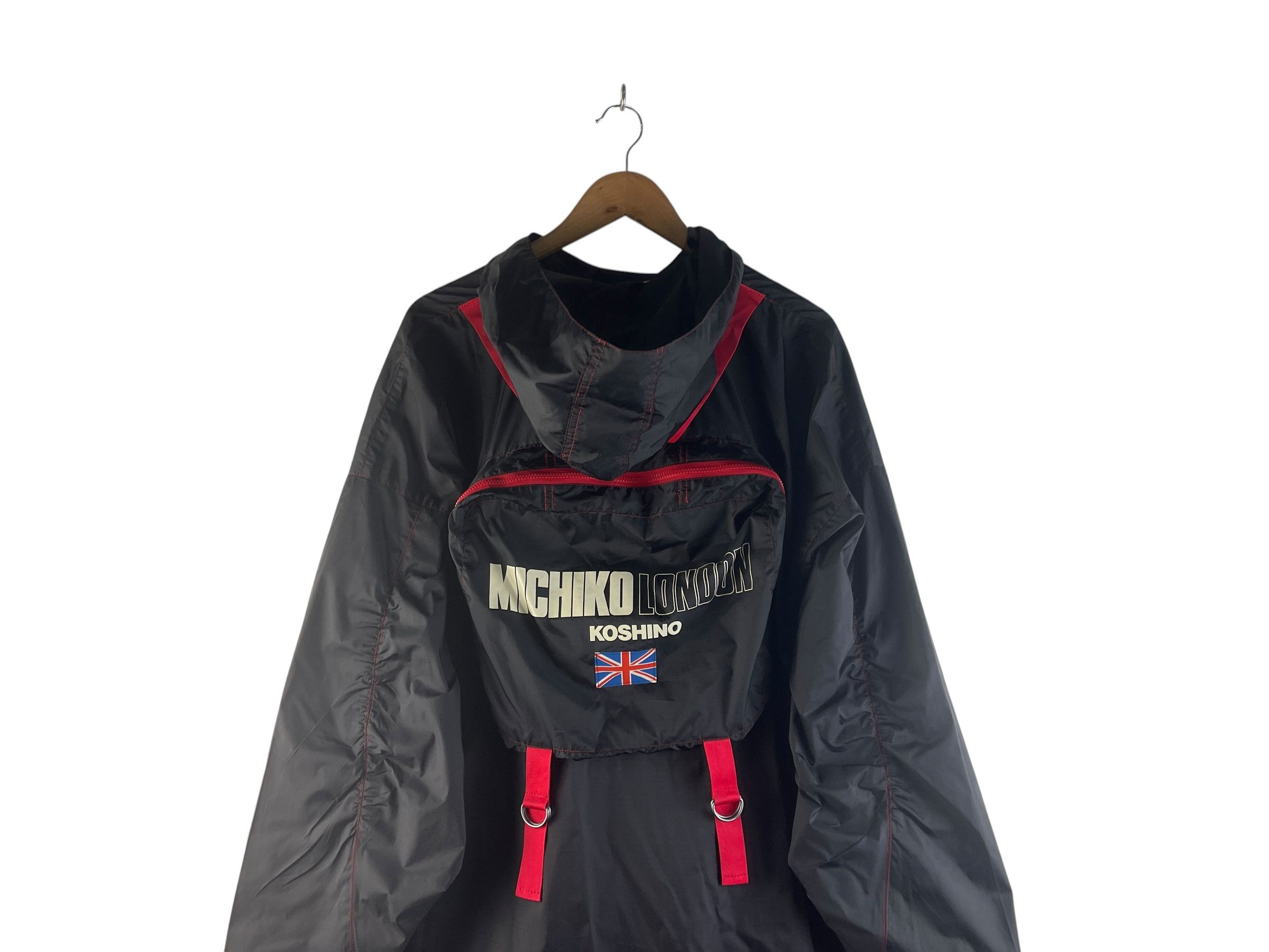 Michiko Koshino London Vintage Michiko London Koshino Packable Anorak Techwear Size US XL / EU 56 / 4 - 8 Thumbnail