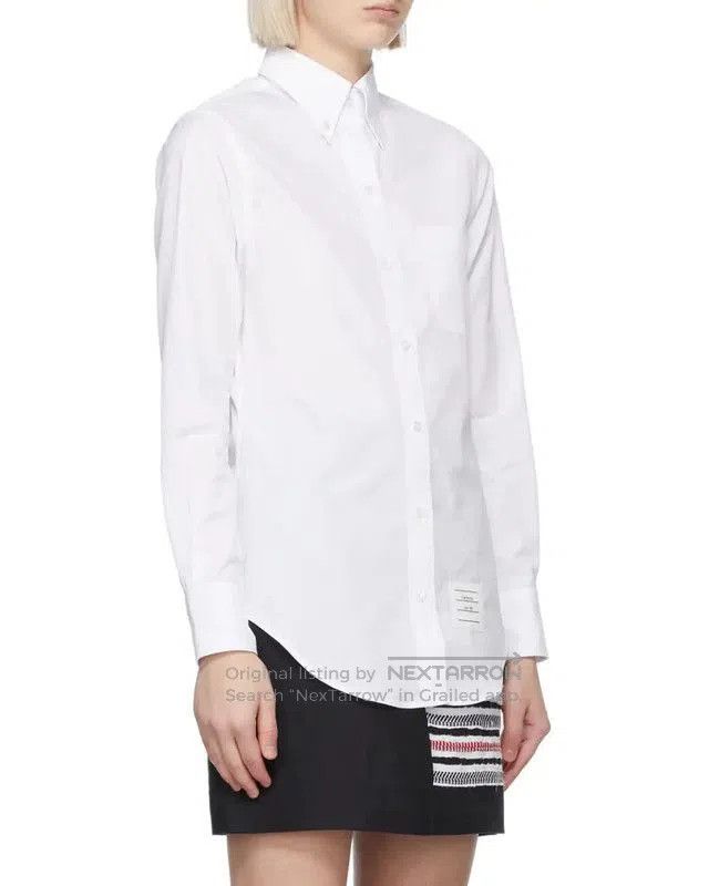 Thom Browne Thom Browne White Cotton Women's Shirt . Size XL / US 12-14 / IT 48-50 - 7 Thumbnail