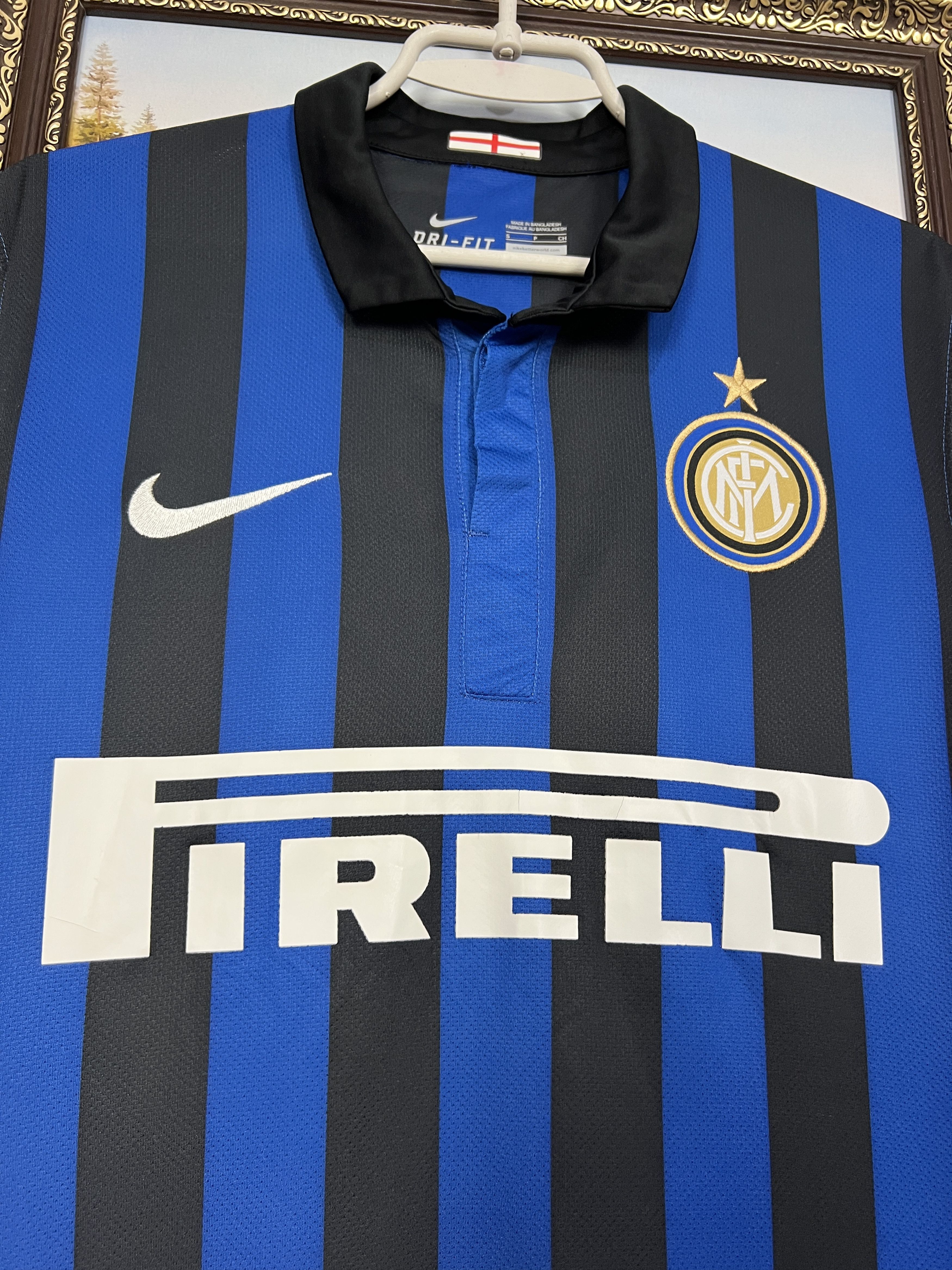 Nike Inter Milan football shirt Soccer Nike Maglia Jersey Trikot Size US S / EU 44-46 / 1 - 3 Thumbnail