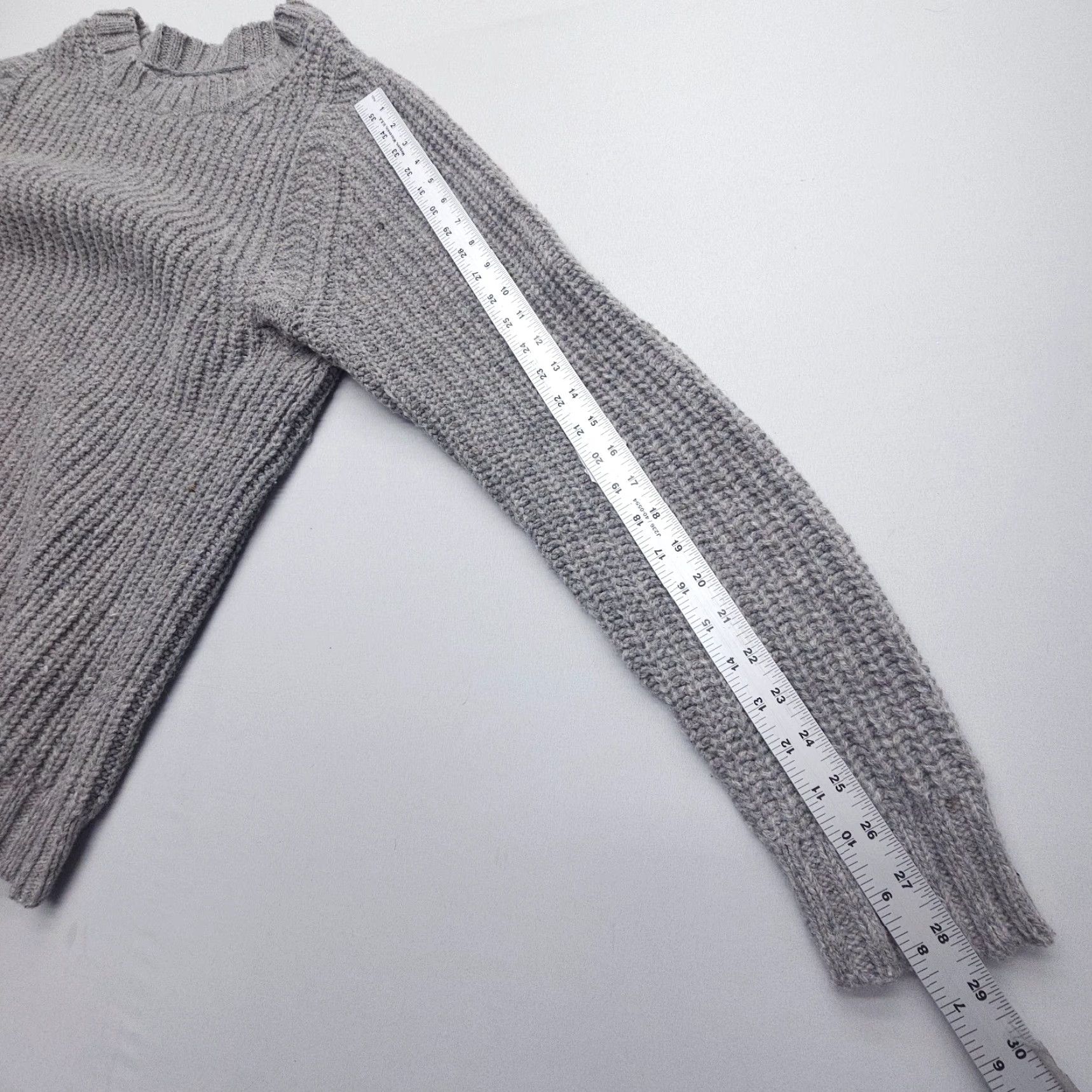 Vintage REI Co-op Wallace Lake Wool Chunky Knit Sweater Mens XL Gray Fisherman Outdoor Size US XL / EU 56 / 4 - 7 Thumbnail
