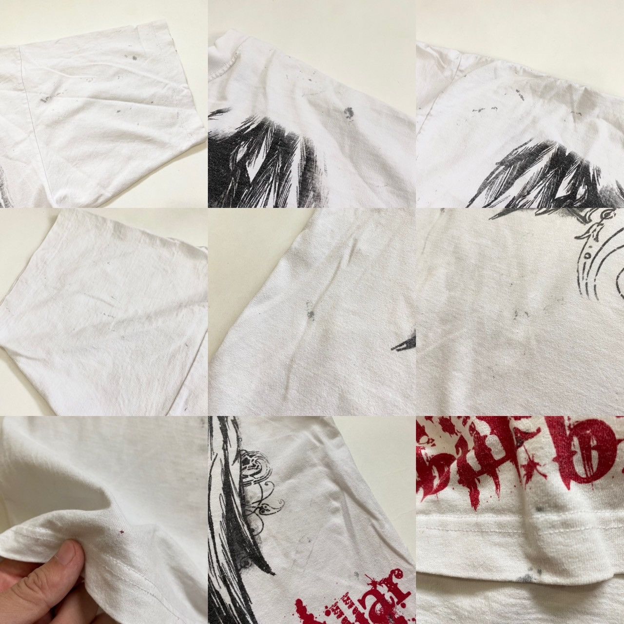 Affliction × Ed Hardy !3For$100 Ship! Crazy Y2K Wing Graphic Tee Size US XXL / EU 58 / 5 - 6 Thumbnail