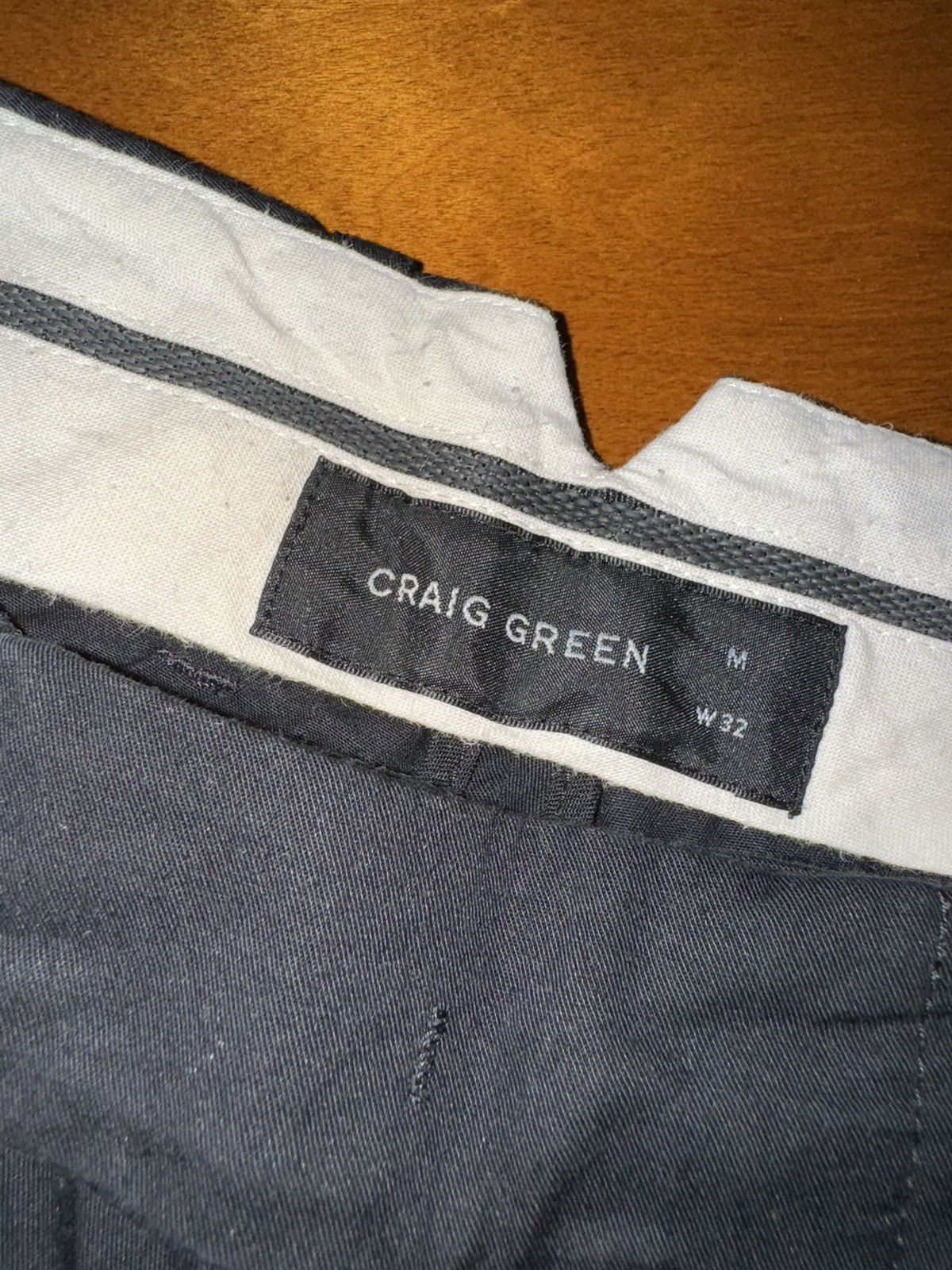 Craig Green Black Cotton Trouser Size US 32 / EU 48 - 4 Thumbnail