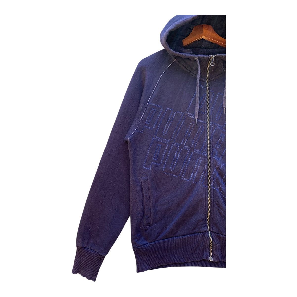 Puma Puma Hoodie Full Zip Big Spellout Double Pocket Size M Size US M / EU 48-50 / 2 - 3 Thumbnail
