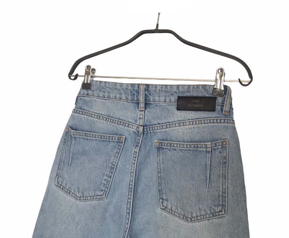 Won Hundred Won Hundred Pearl Jeans Distressed Blue Size 27" / US 4 / IT 40 - 6 Thumbnail