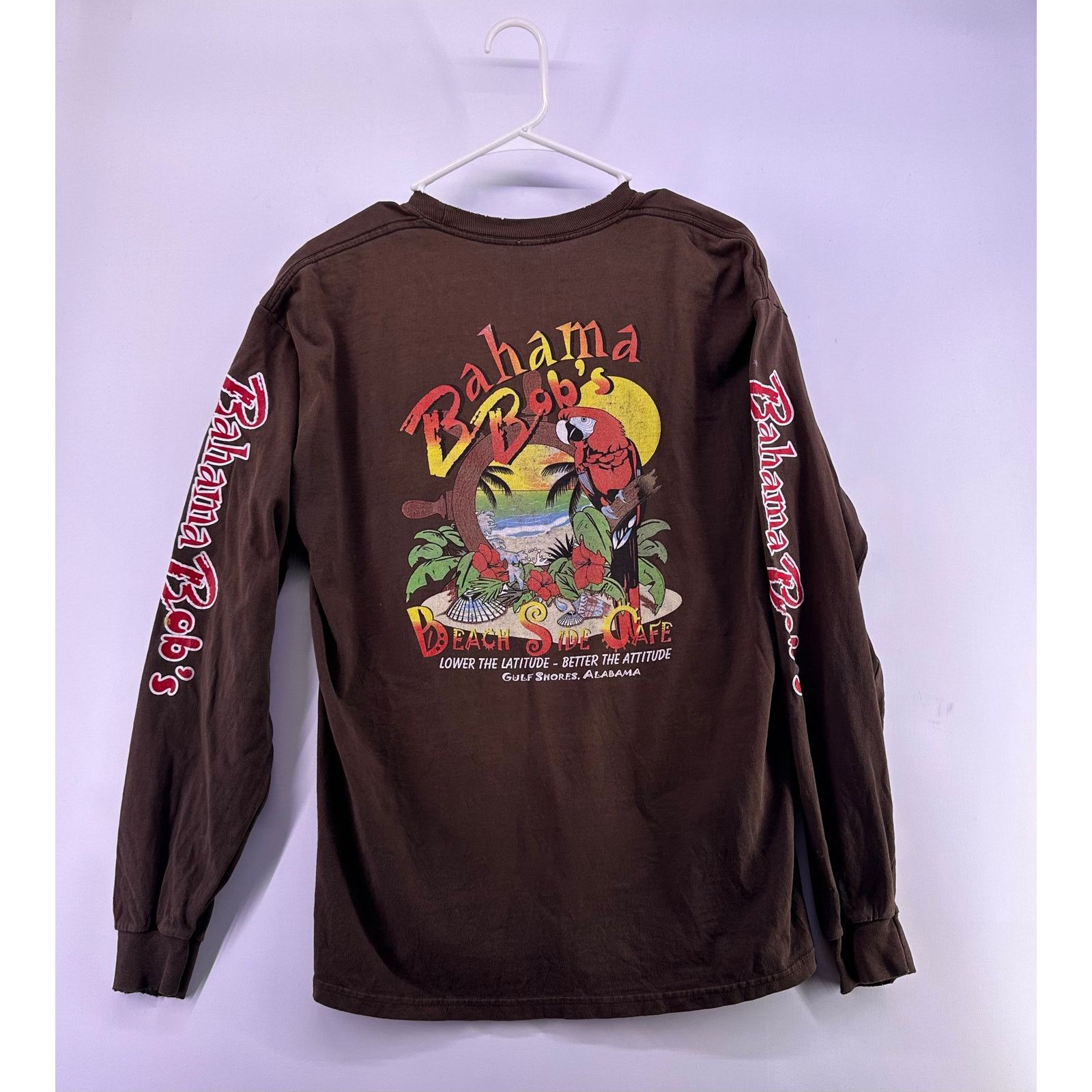 & Other Stories Bahama Bobs Beach Side Cafe Brown Longsleeve Size Large Size US L / EU 52-54 / 3 - 9 Thumbnail
