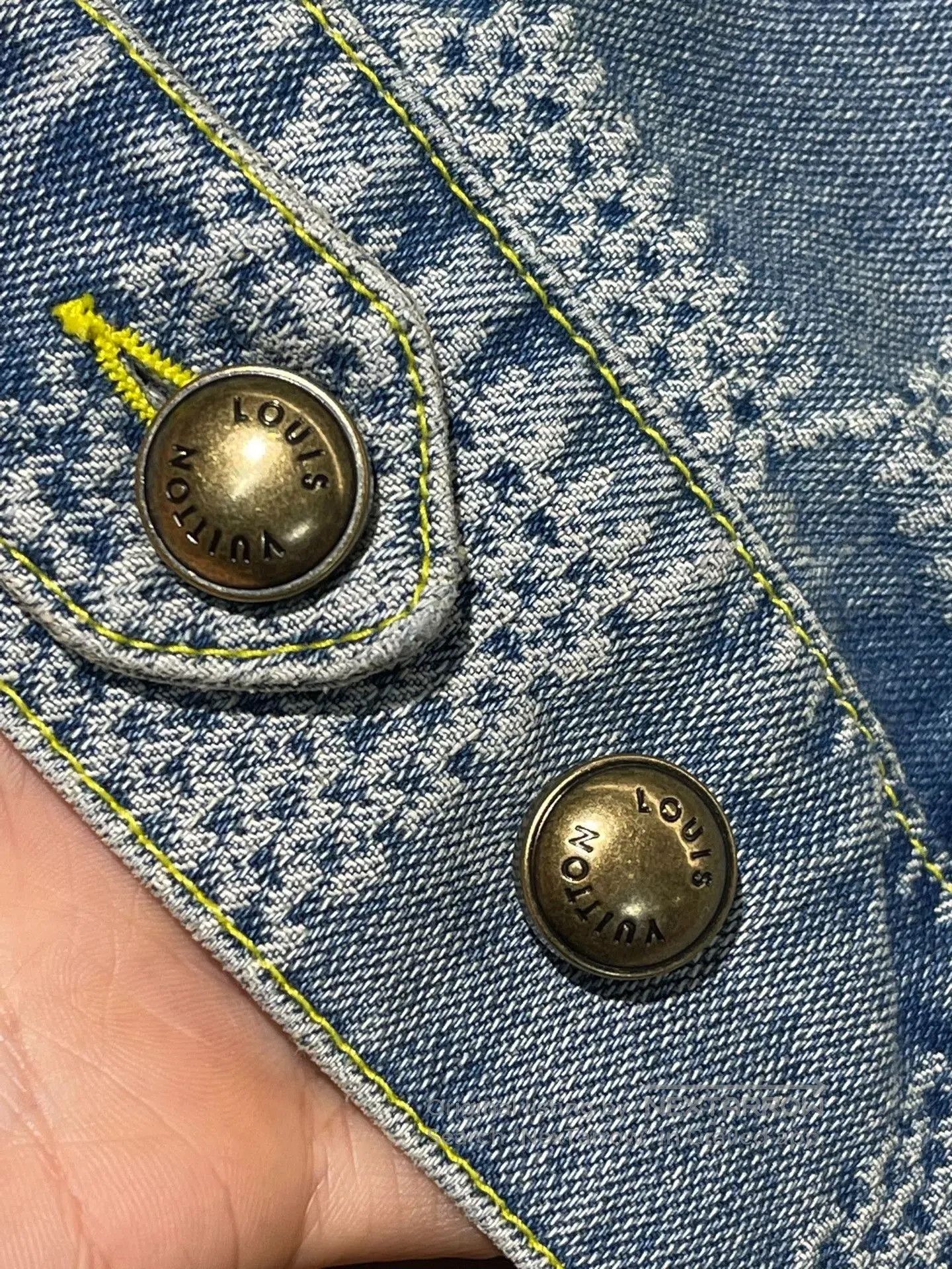 Louis Vuitton Louis Vuitton SS25 Checked Denim Jacket. Size US L / EU 52-54 / 3 - 4 Thumbnail