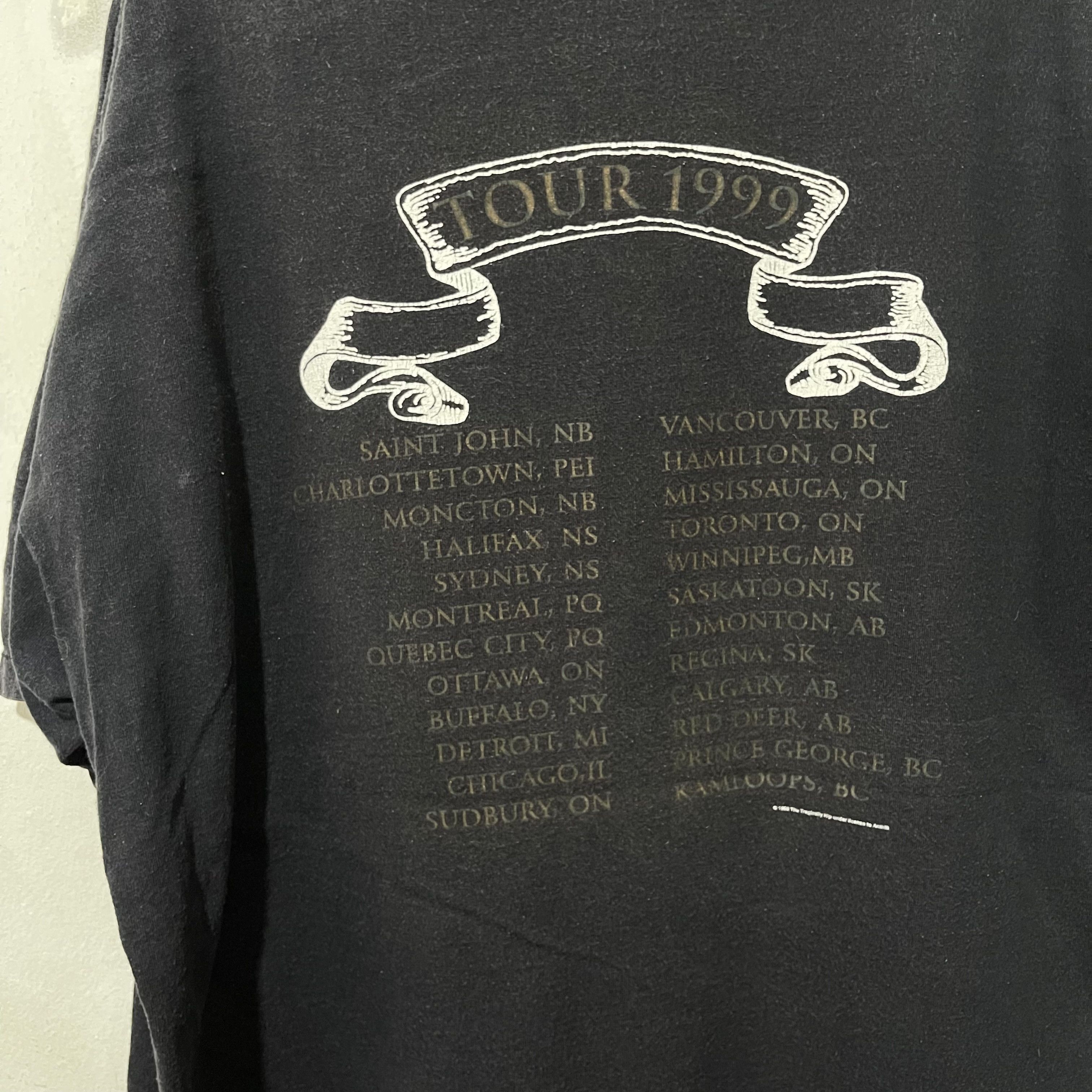 Band Tees Vintage 1999 Tragically Hip Phantom Power Shirt Size US XXL / EU 58 / 5 - 4 Thumbnail