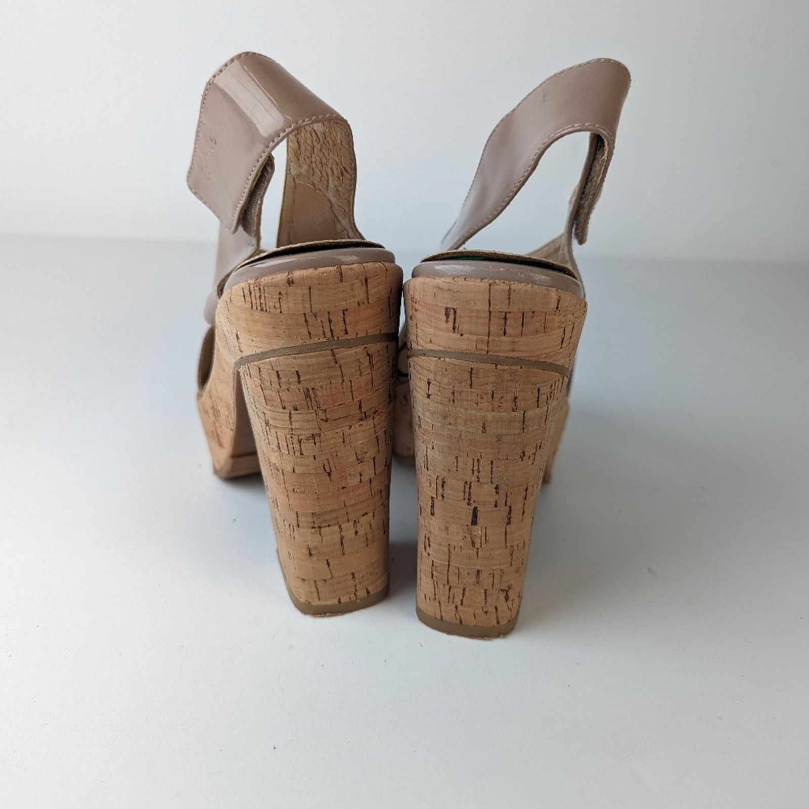 Calvin Klein Calvin Klein Platform Cork Heels -7.5/8 Size US 7.5 / IT 37.5 - 3 Thumbnail