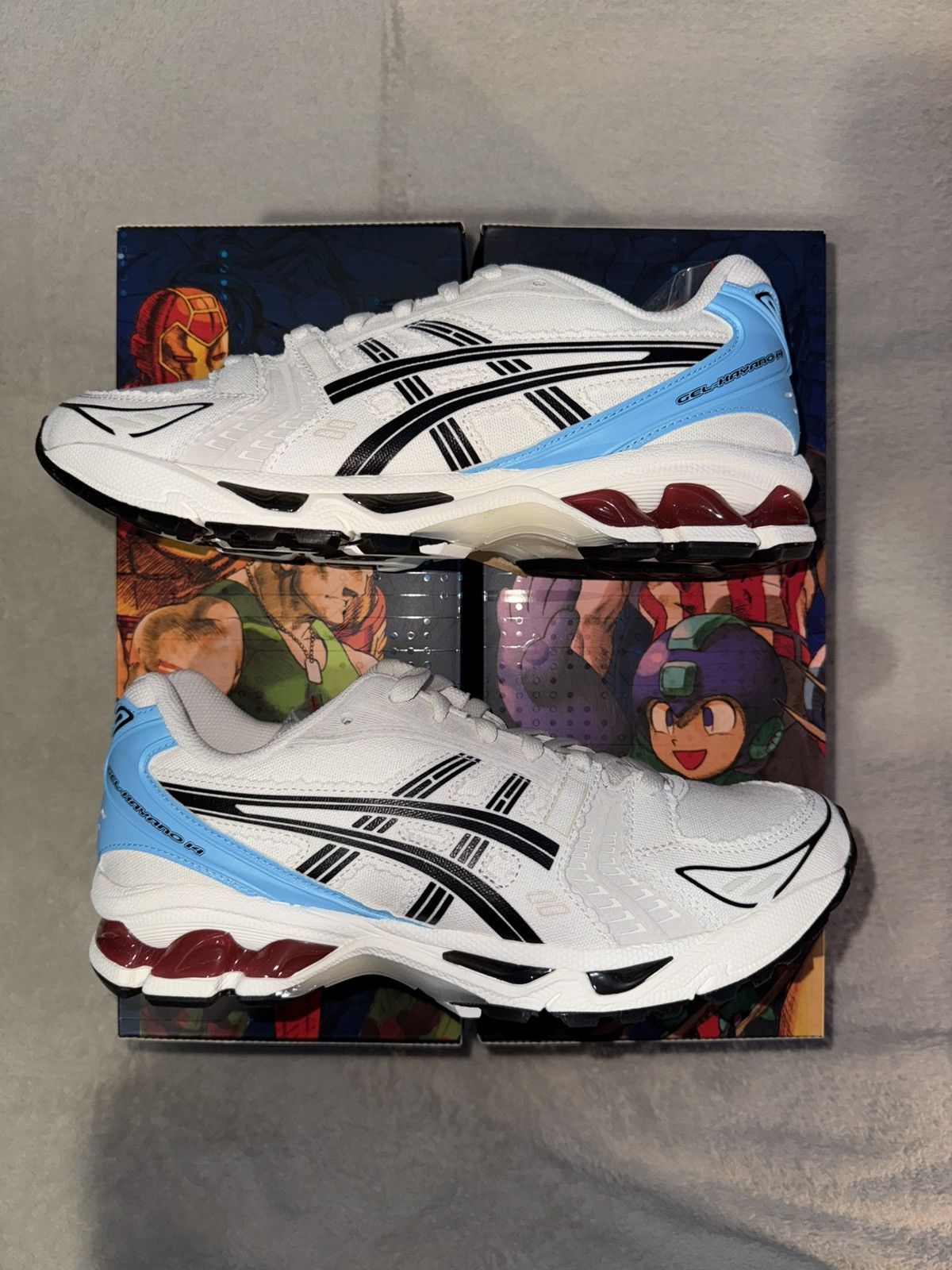 Asics × Kith × Marvel Comics ASICS Gel-Kayano 14 | Kith Marvel vs. Capcom Ryo Size US 8.5 / EU 41-42 - 1 Thumbnail