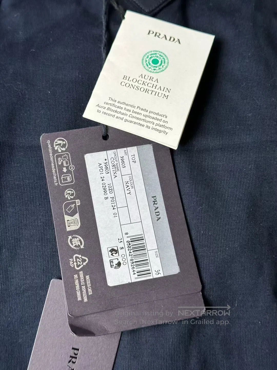 Prada Prada Reversible tank top| Size XS / US 0-2 / IT 36-38 - 3 Thumbnail