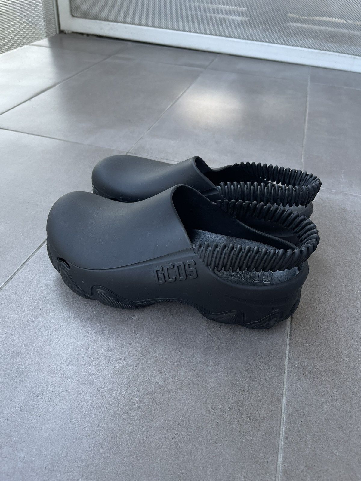 GCDS !DS! SS22 GCDS IBEX Black Clogs Size US 9.5 / EU 42-43 - 11 Thumbnail