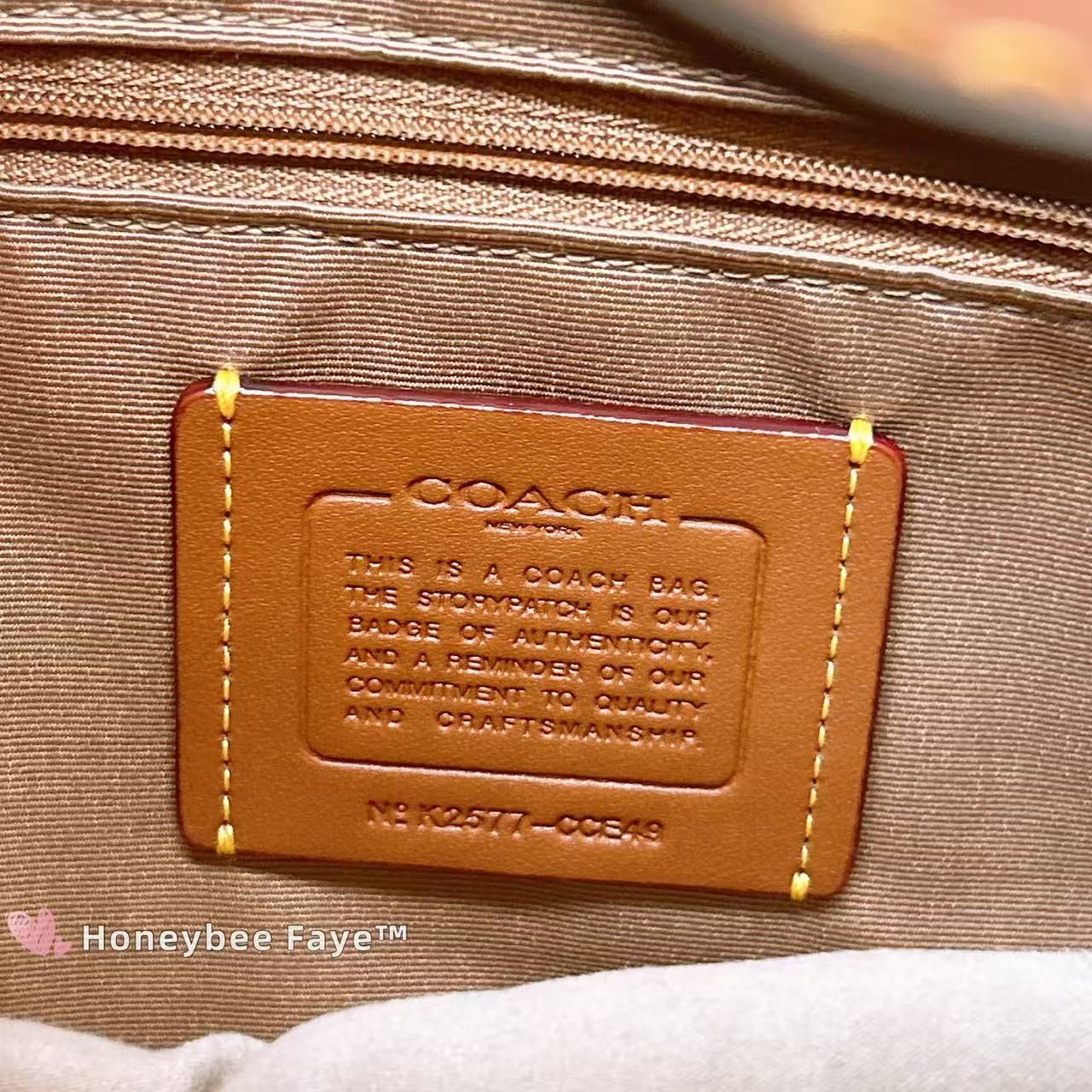 Coach Ella Shoulder Bag In Signature Chenille CCE49 Size ONE SIZE - 7 Thumbnail