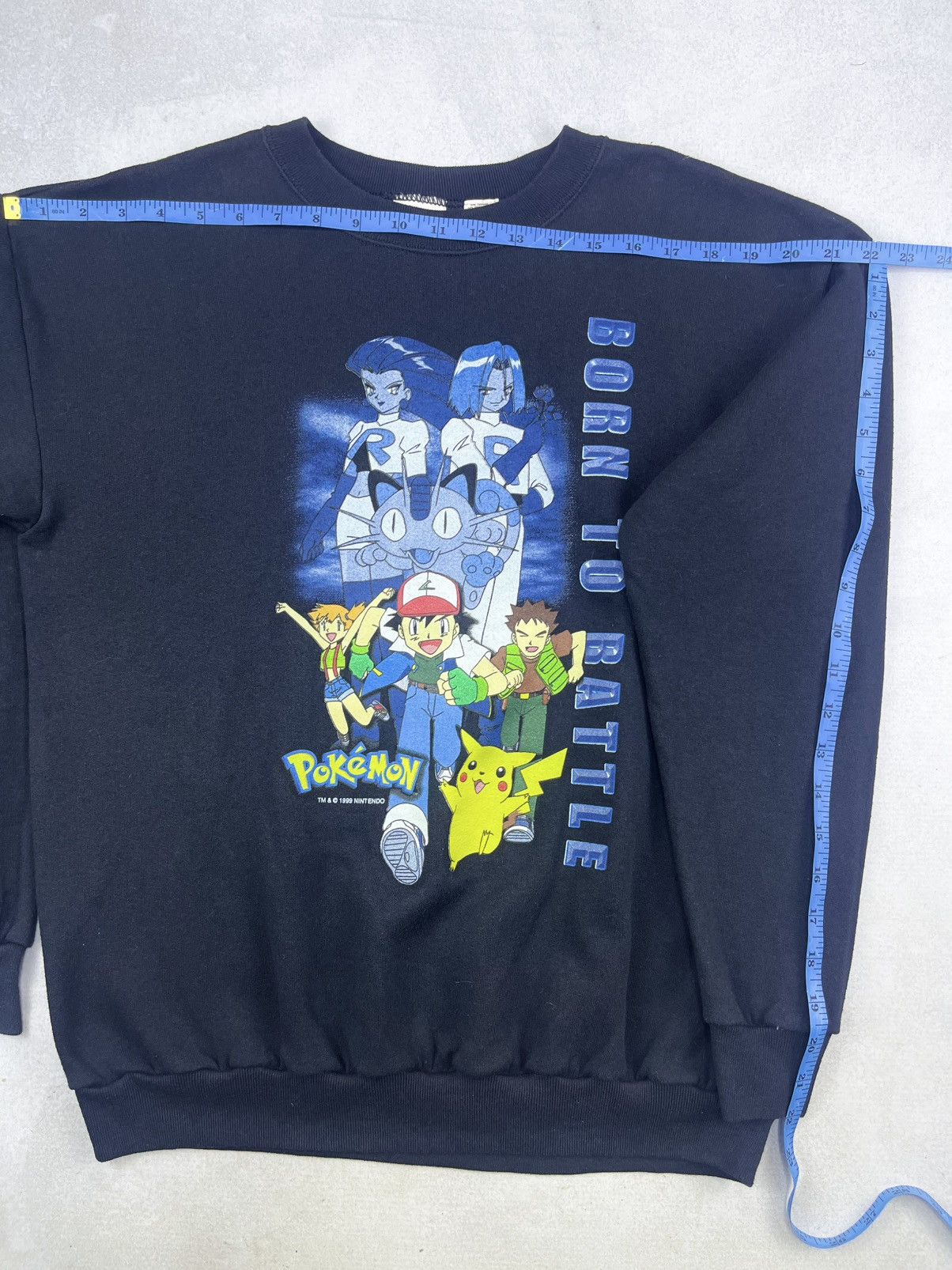 Pokemon Vintage Pokemon 90s Sweatshirt 💥Rare💥 Size US M / EU 48-50 / 2 - 10 Thumbnail