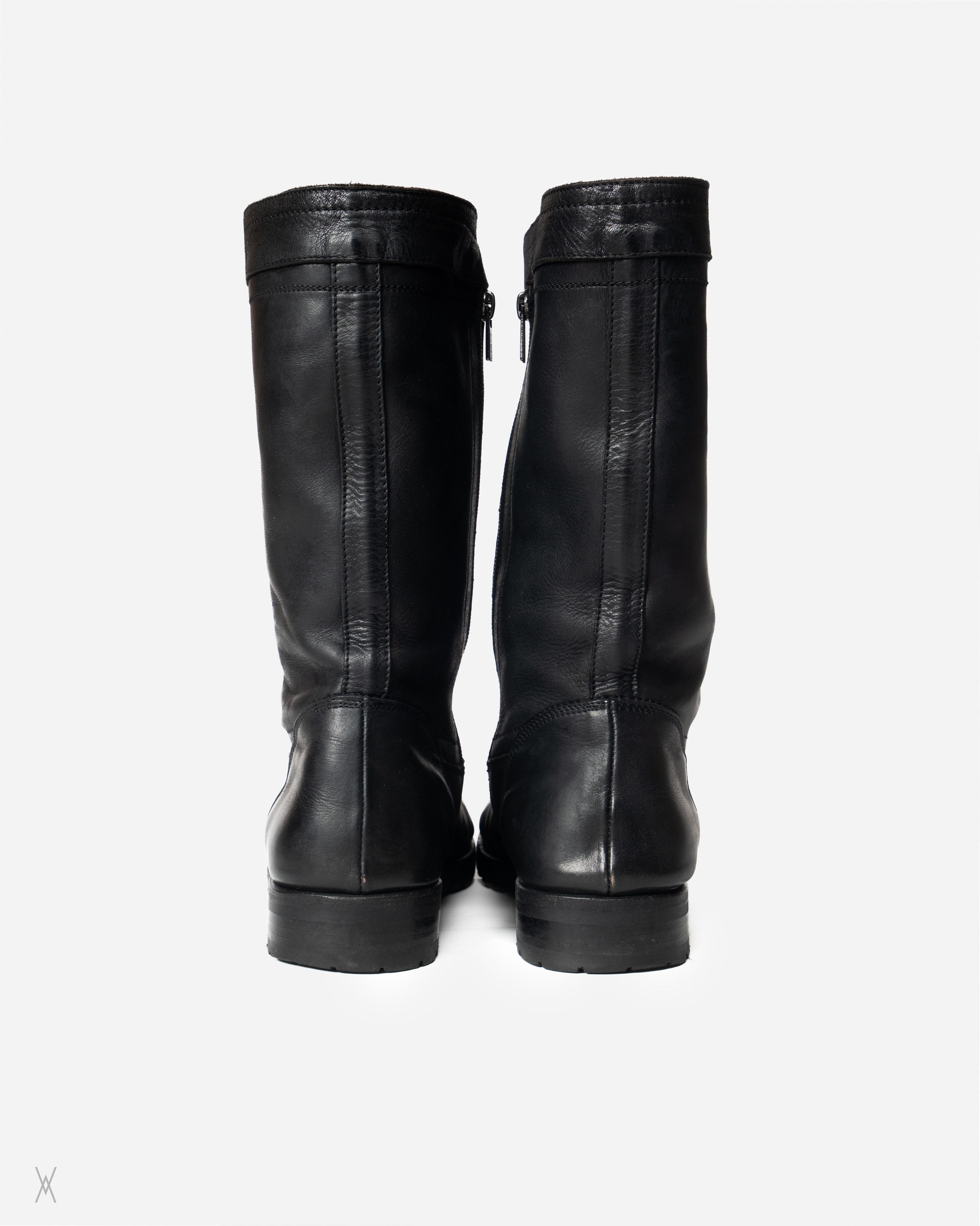Jil Sander Jil Sander leather moto boots Size US 9 / EU 42 - 4 Thumbnail