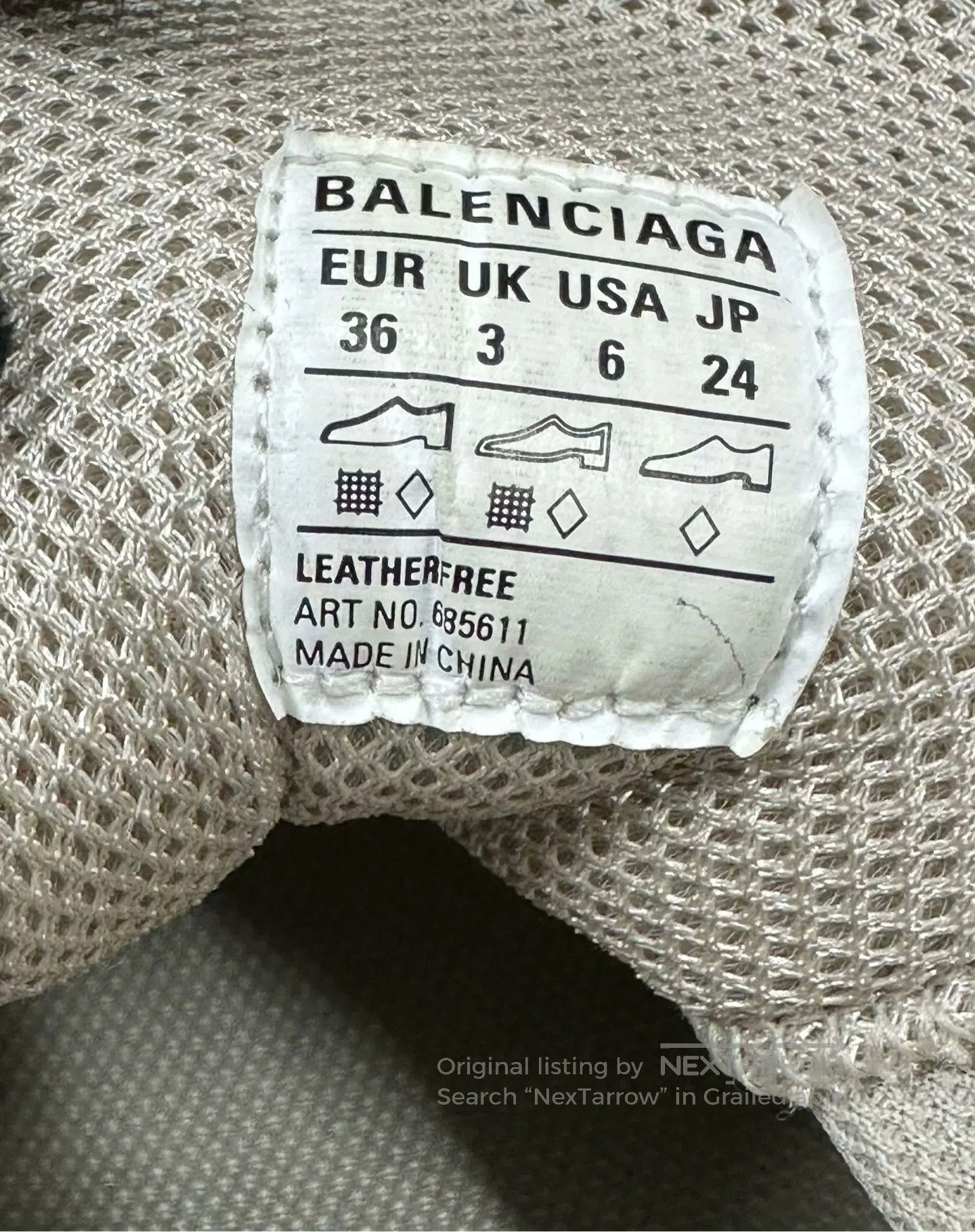 Balenciaga Balenciaga Tan Tire Shoes| Size US 5.5 / IT 35.5 - 5 Thumbnail
