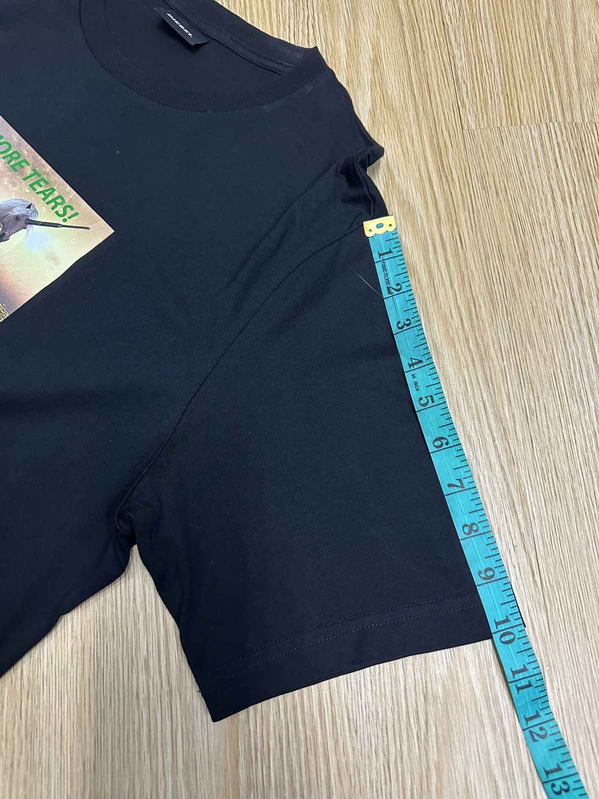 Diesel Y2k Diesel Industries "No More Tears" Tshirt A461 Size US L / EU 52-54 / 3 - 6 Thumbnail