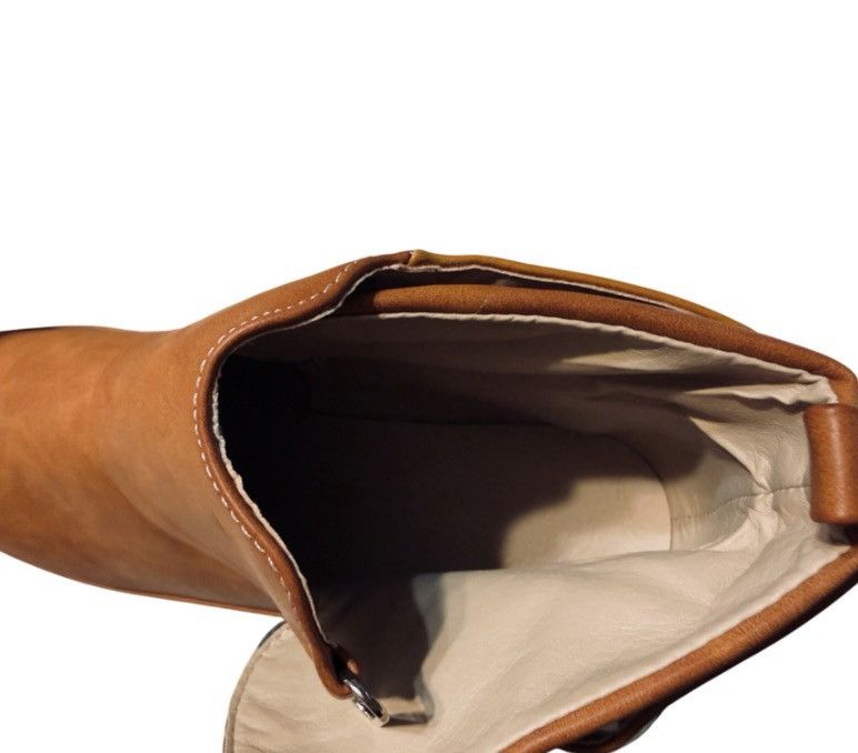 Other NWT Brown Faux Leather Ankle Wedge Boots EU 38 (US 7.5–8) Size US 7.5 / IT 37.5 - 6 Thumbnail