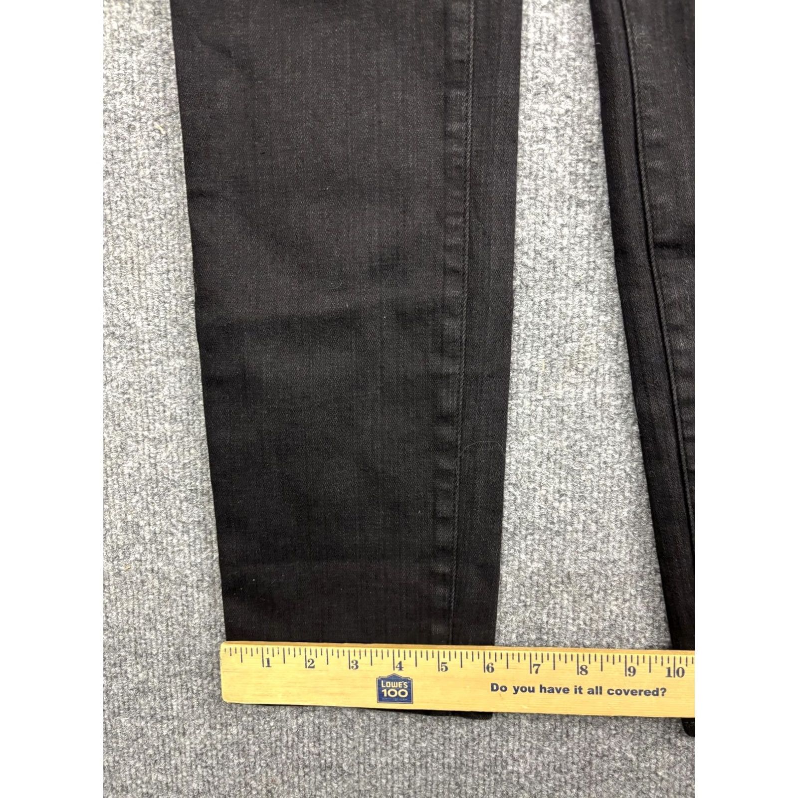 Madewell Madewell Jeans Womens 26 Black Stovepipe High Rise Magic Pockets Stretch Denim Size 26" / US 2 / IT 38 - 7 Thumbnail
