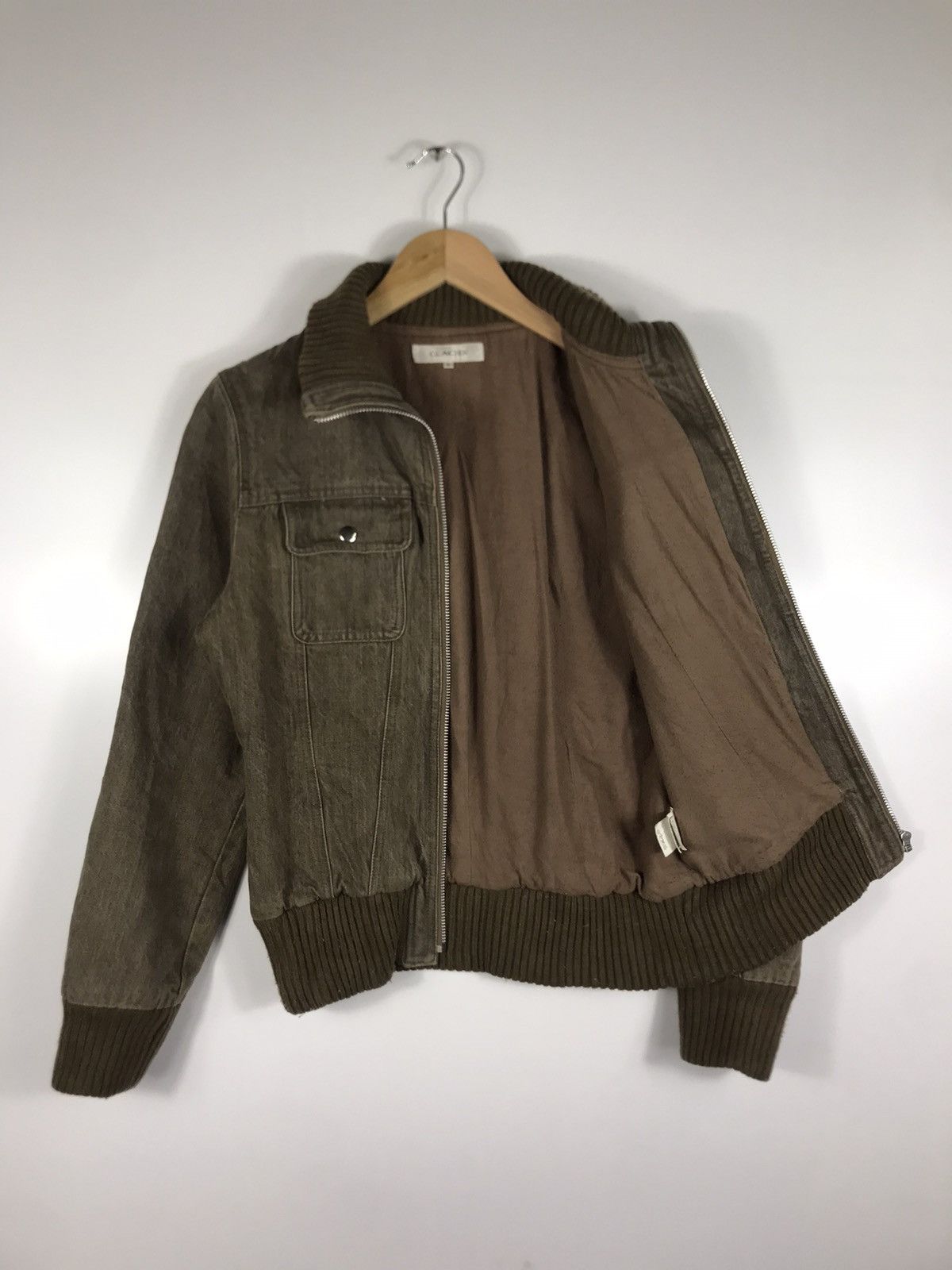 Japanese Brand 🔥Glacier Trucker Style Bomber Jacket Size L / US 10 / IT 46 - 10 Thumbnail