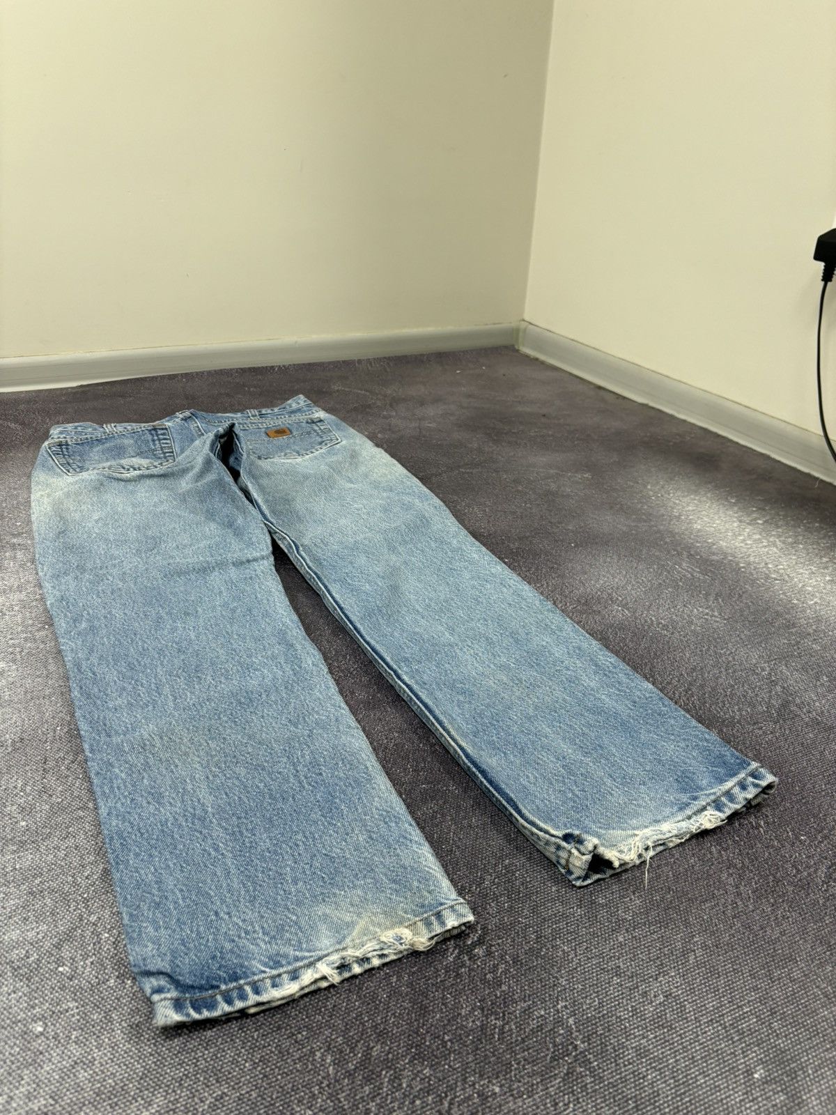 Carhartt Vintage Carhartt USA Faded Washed Blue Hype Denim Jeans Size US 32 / EU 48 - 4 Thumbnail
