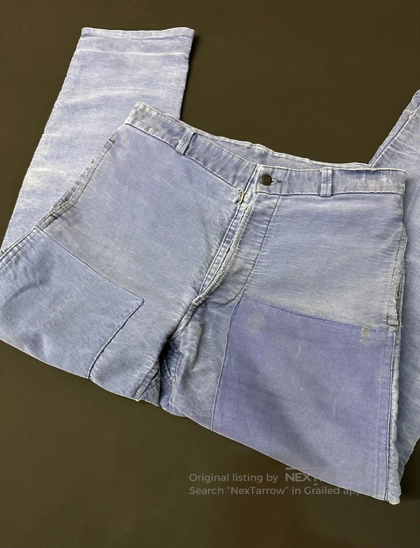 Vintage Vintage Chrome Hearts 50s Moleskin Workwear Pants. Size US 31 - 4 Thumbnail