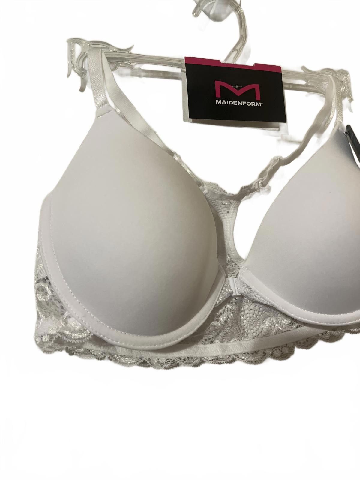 Other Maidenform White Lace Bra Size 38B Size ONE SIZE - 2 Thumbnail