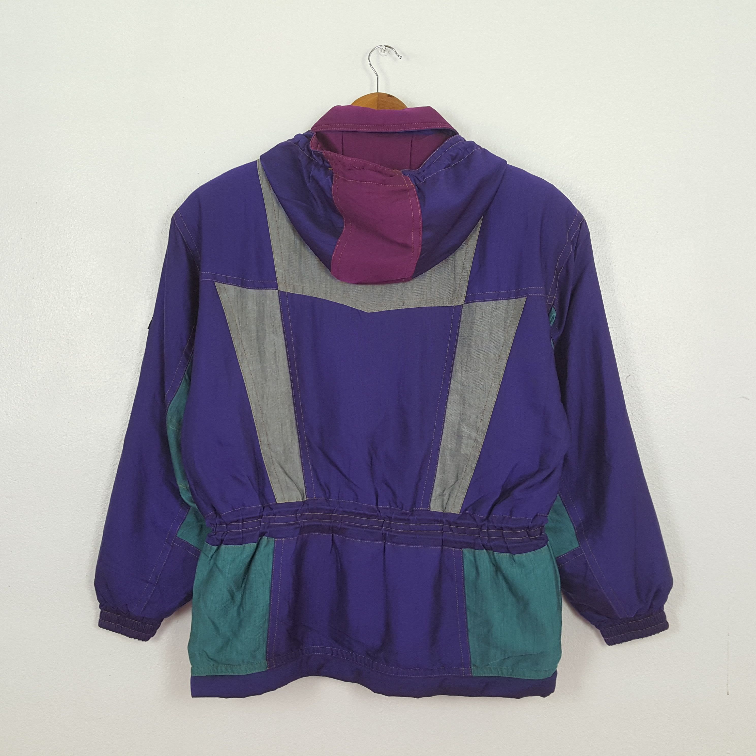Vintage Anzi Besson Japanese Brand Ski Winter Snow Jacket C320N23 Size US L / EU 52-54 / 3 - 3 Thumbnail