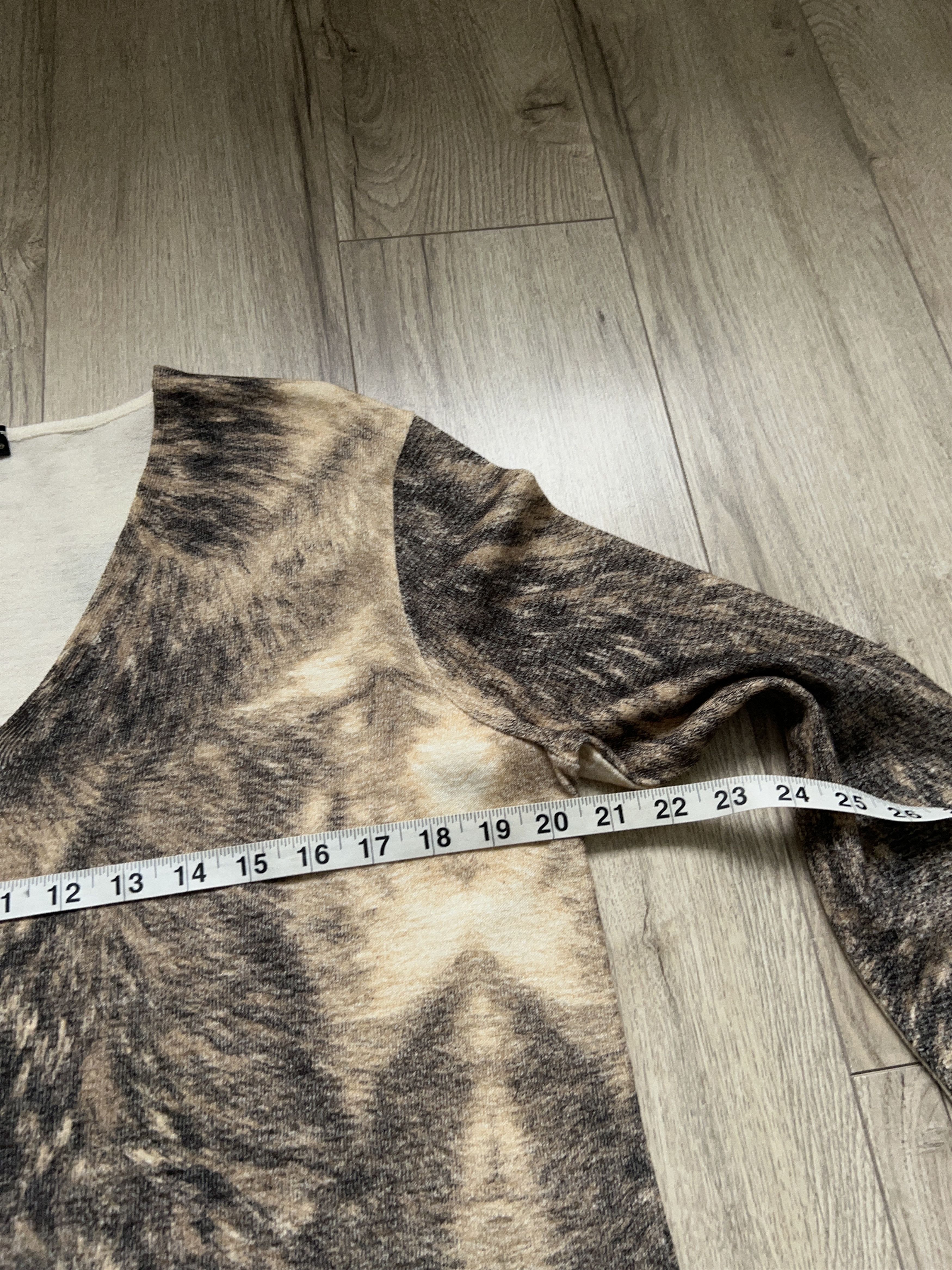 Roberto Cavalli × Vintage Cavalli All Over Animal Print Wool V Neck Jumper Sweater Size M / US 6-8 / IT 42-44 - 5 Thumbnail