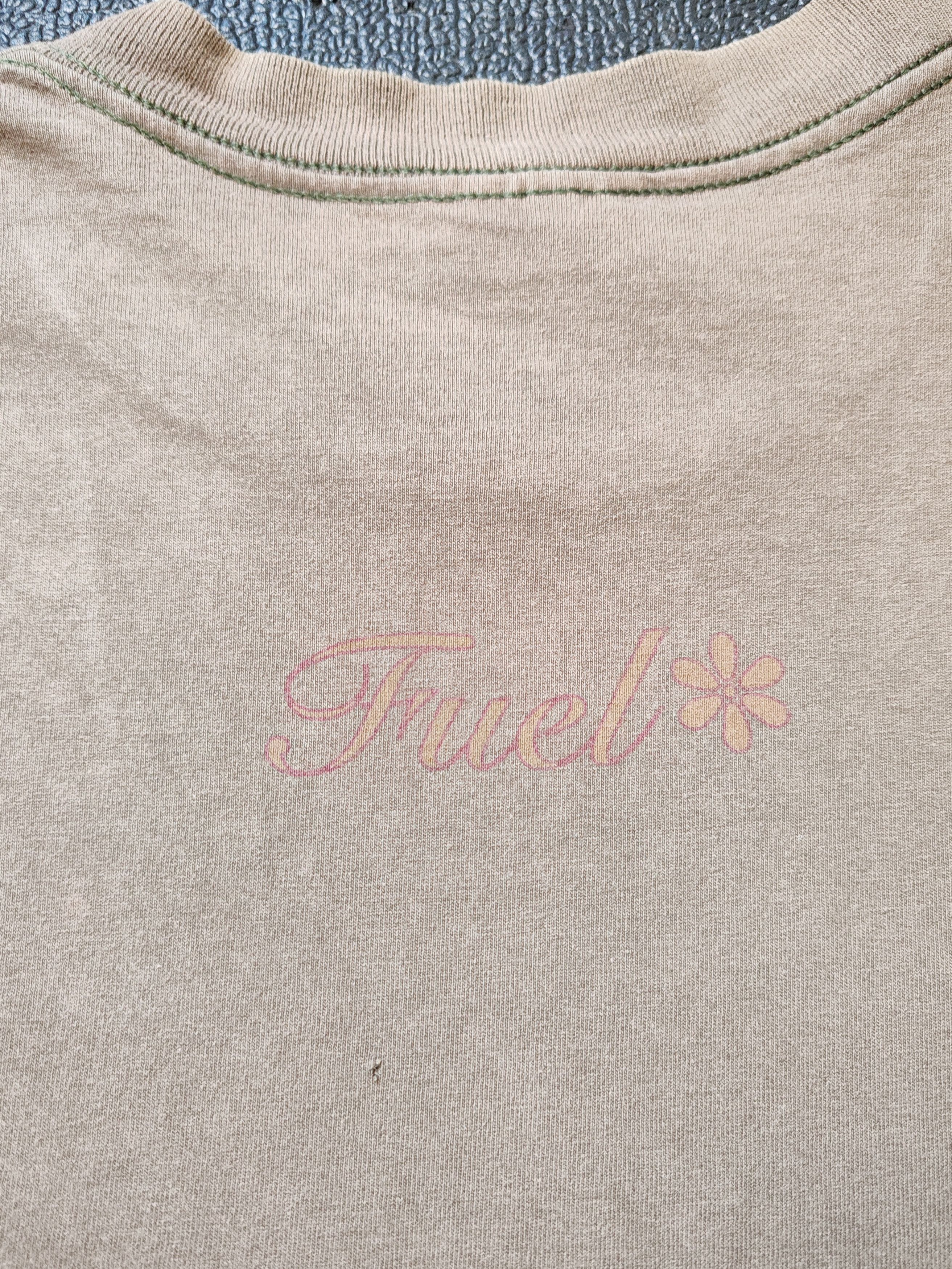 FUEL Logo Rock Band 90s Vintage T shirt size Large