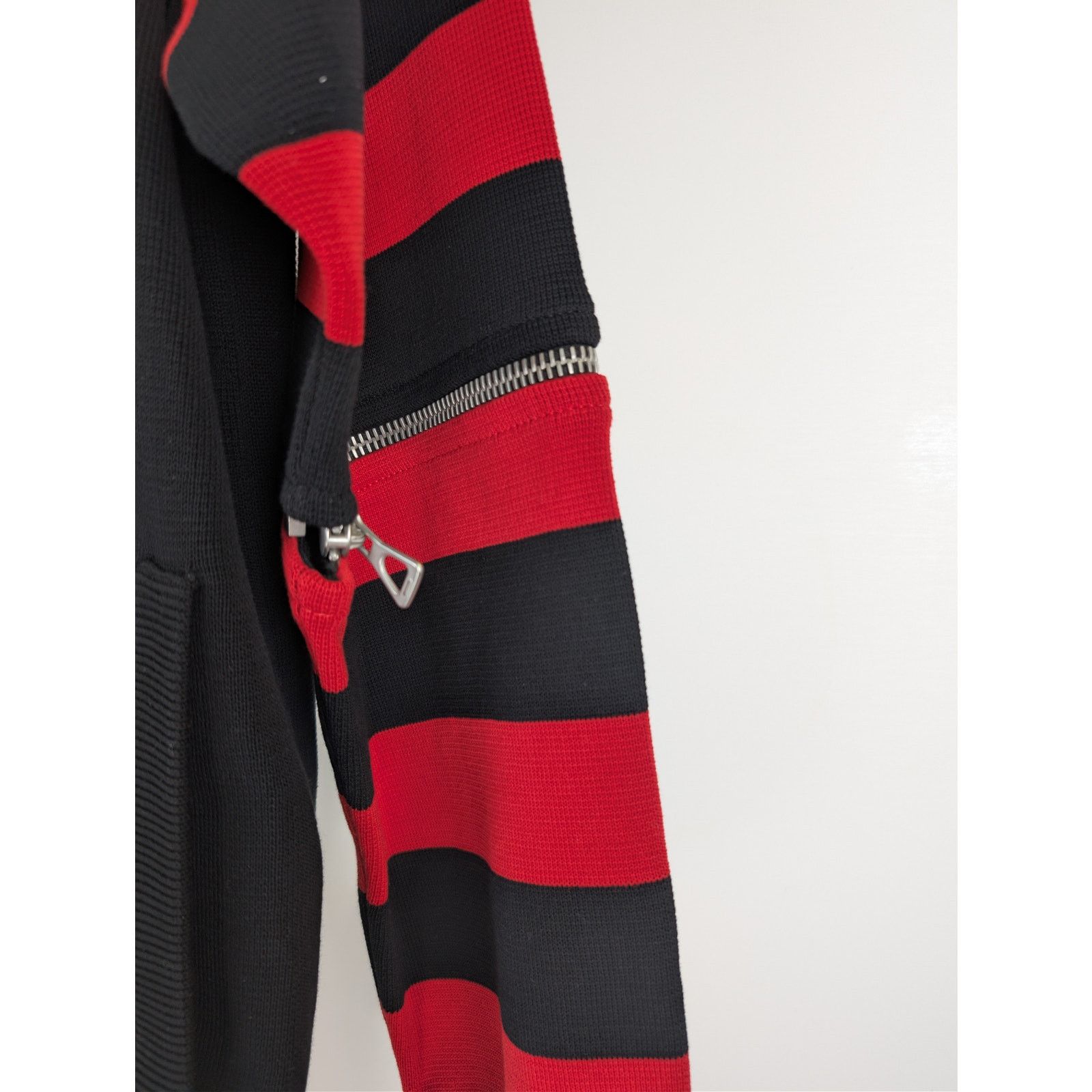 Gucci o1rshd1 Cotton Long Sleeve Bomber Jacket in Black/Red Size US XL / EU 56 / 4 - 7 Thumbnail