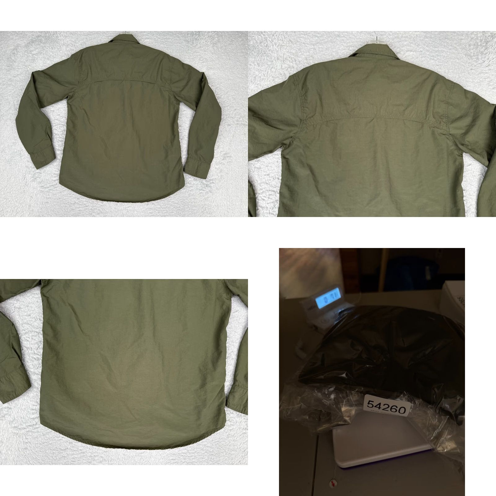 Eddie Bauer Eddie Bauer Shirt Women XS Green Button Up Long Sleeve Casual Knit Cotton Woven Fish Pattern Button-Up - Adult Womens Size XS / US 0-2 / IT 36-38 - 9 Thumbnail