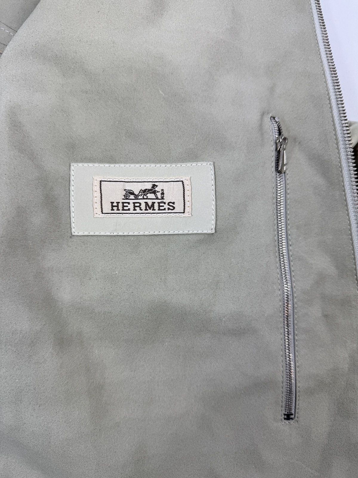 Hermes HERMES BLOUSON CARREAUX JACKET RRP $12,600 Size US L / EU 52-54 / 3 - 8 Thumbnail