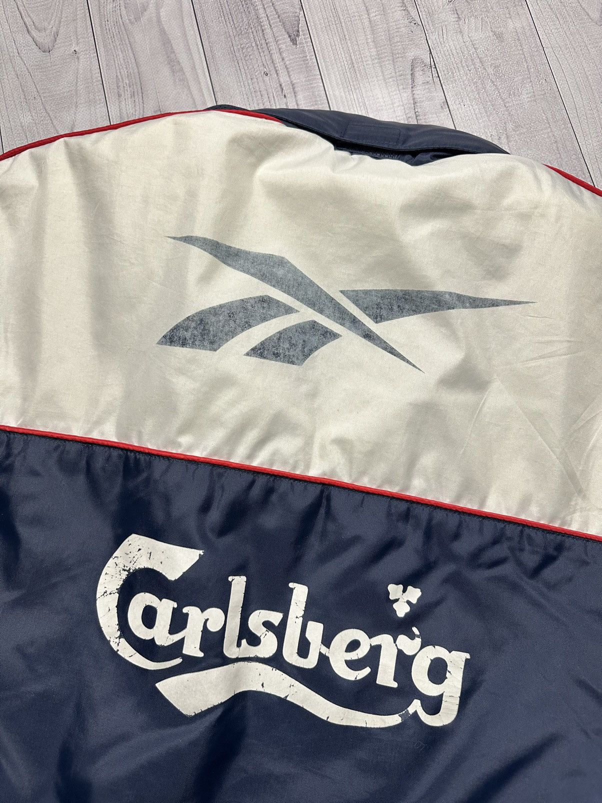 Reebok Vintage Reebok Liverpool soccer parka jacket size XL logo Size US XL / EU 56 / 4 - 13 Thumbnail