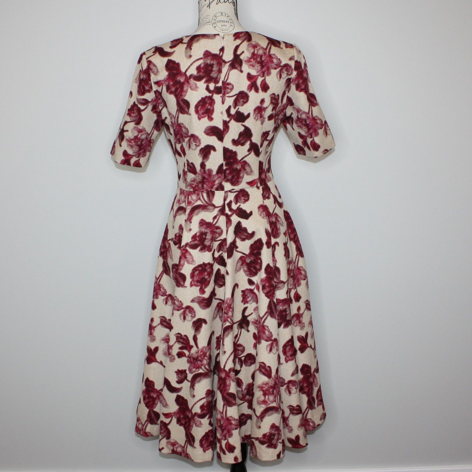 Other Gal Meets Glam Edith Floral Print A-Line Dress in size 6 NWT Size M / US 6-8 / IT 42-44 - 16 Thumbnail