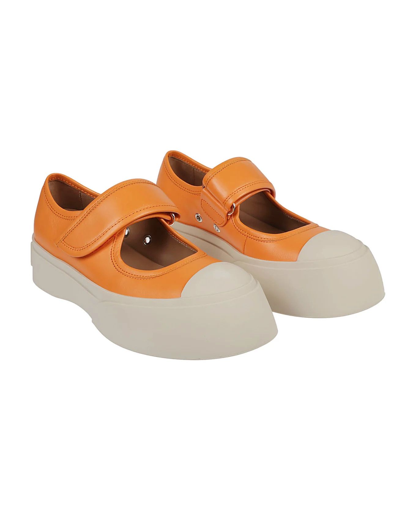 Marni o1y1025 Ballet Flats in Orange Size US 6 / IT 36 - 4 Thumbnail