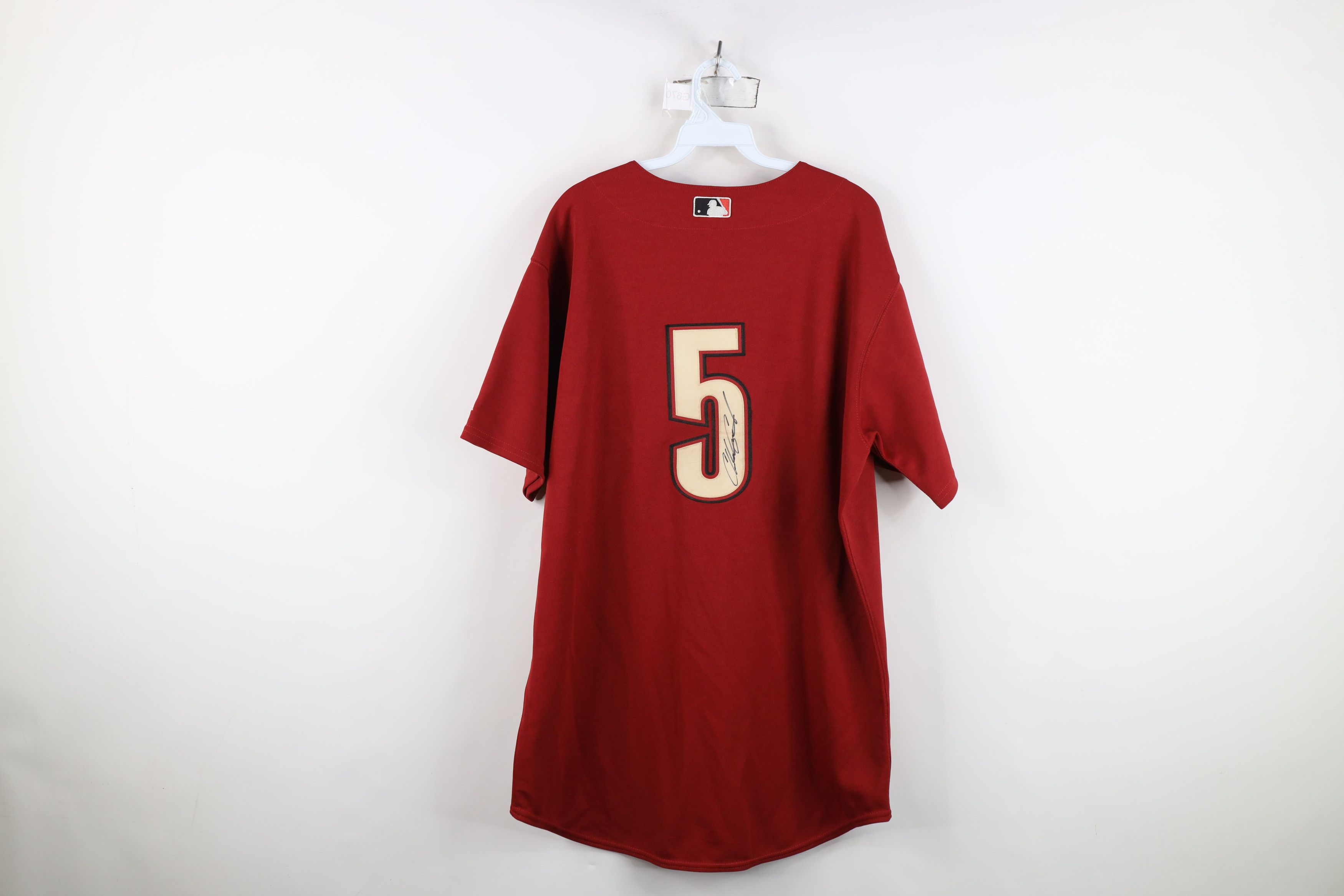 Majestic Vintage 90s Majestic Houston Astros Baseball Jersey #5 USA Size US XXL / EU 58 / 5 - 13 Thumbnail