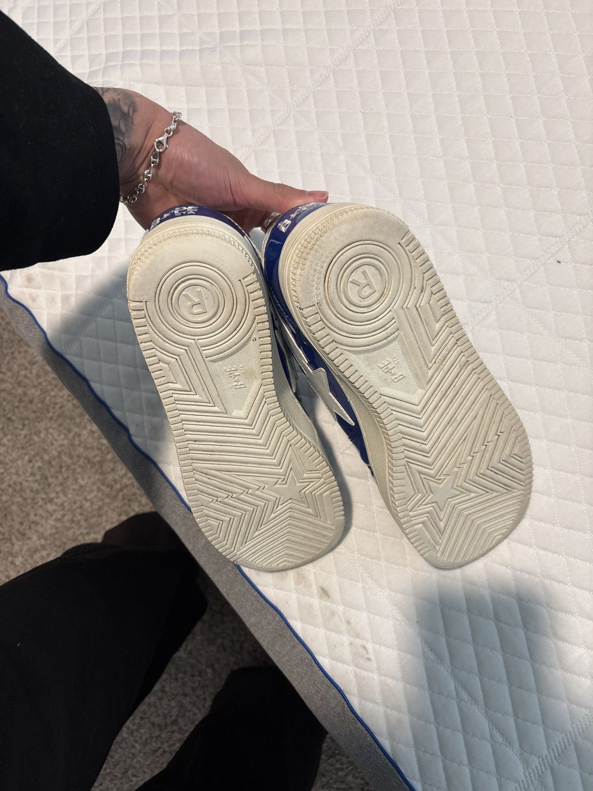 Bape Bapesta Low M2 Blue Size US 9 / EU 42 - 7 Thumbnail