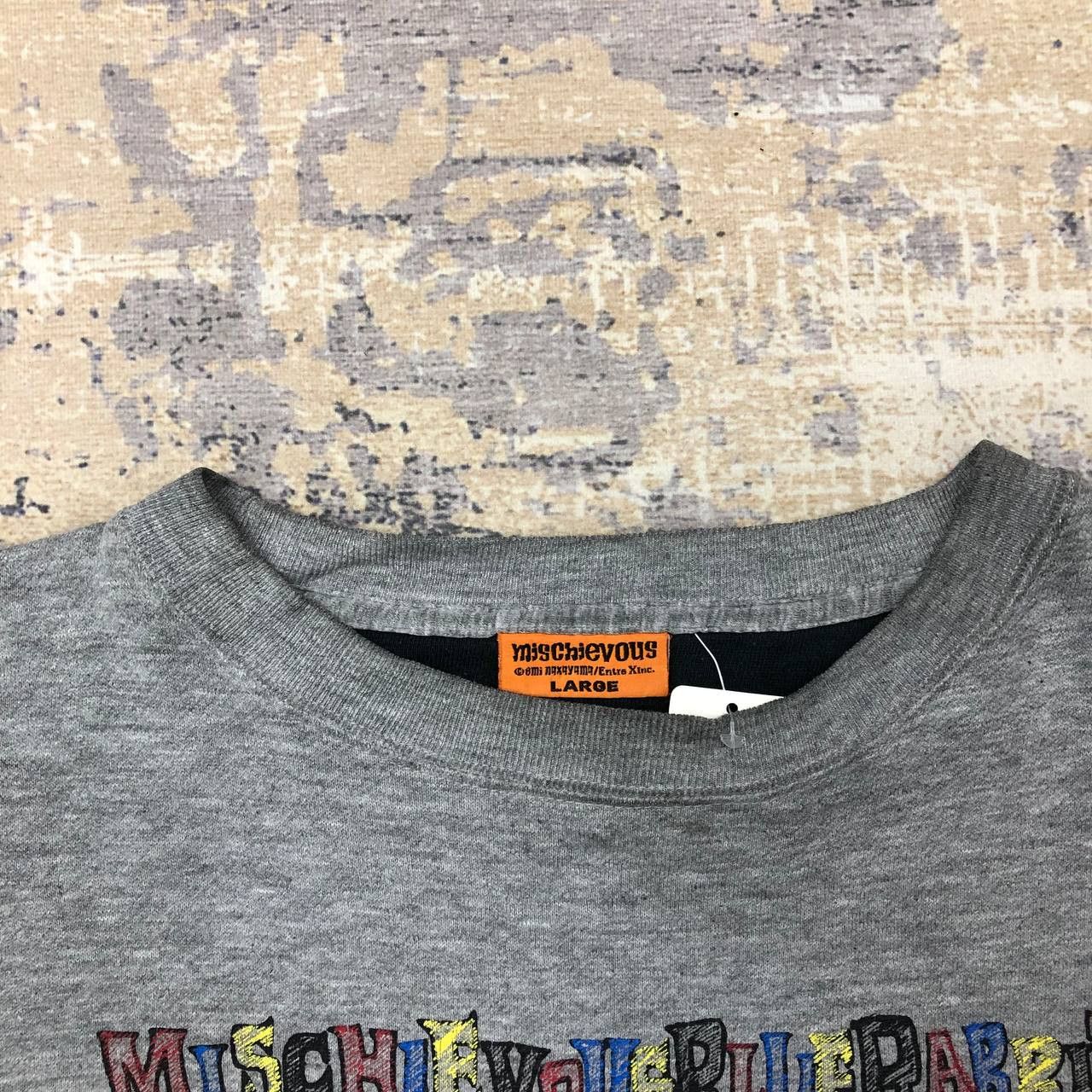 Japanese Brand Y324 JAPAN PUNK MISCHIEVOUS BLUE RABBIT SWEATSHIRT Size US L / EU 52-54 / 3 - 4 Thumbnail