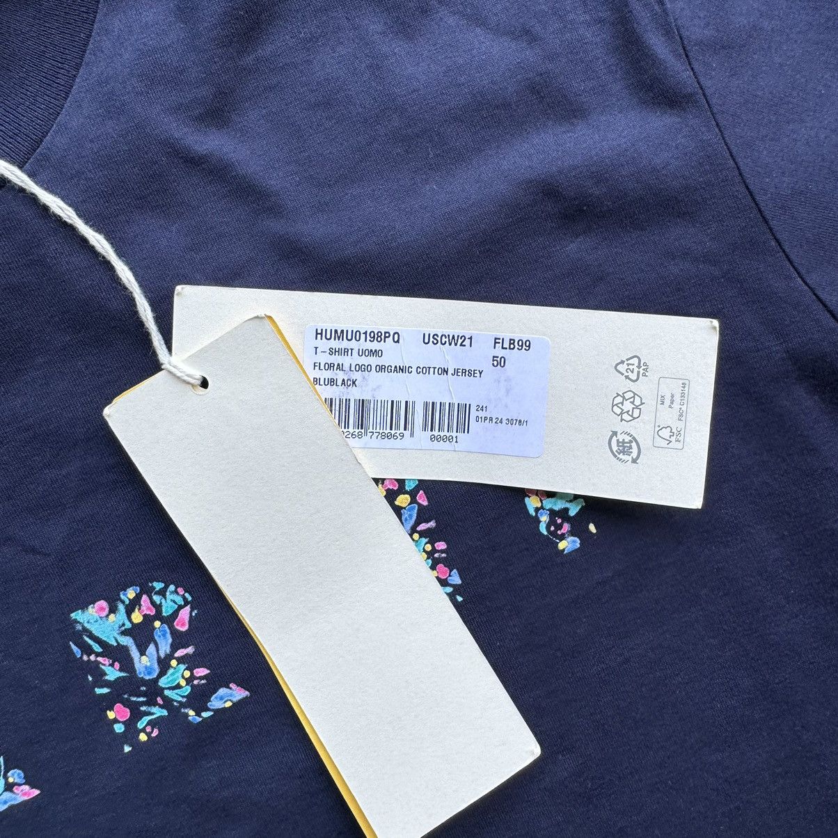 Marni Marni Tee floral logo Size US M / EU 48-50 / 2 - 3 Thumbnail