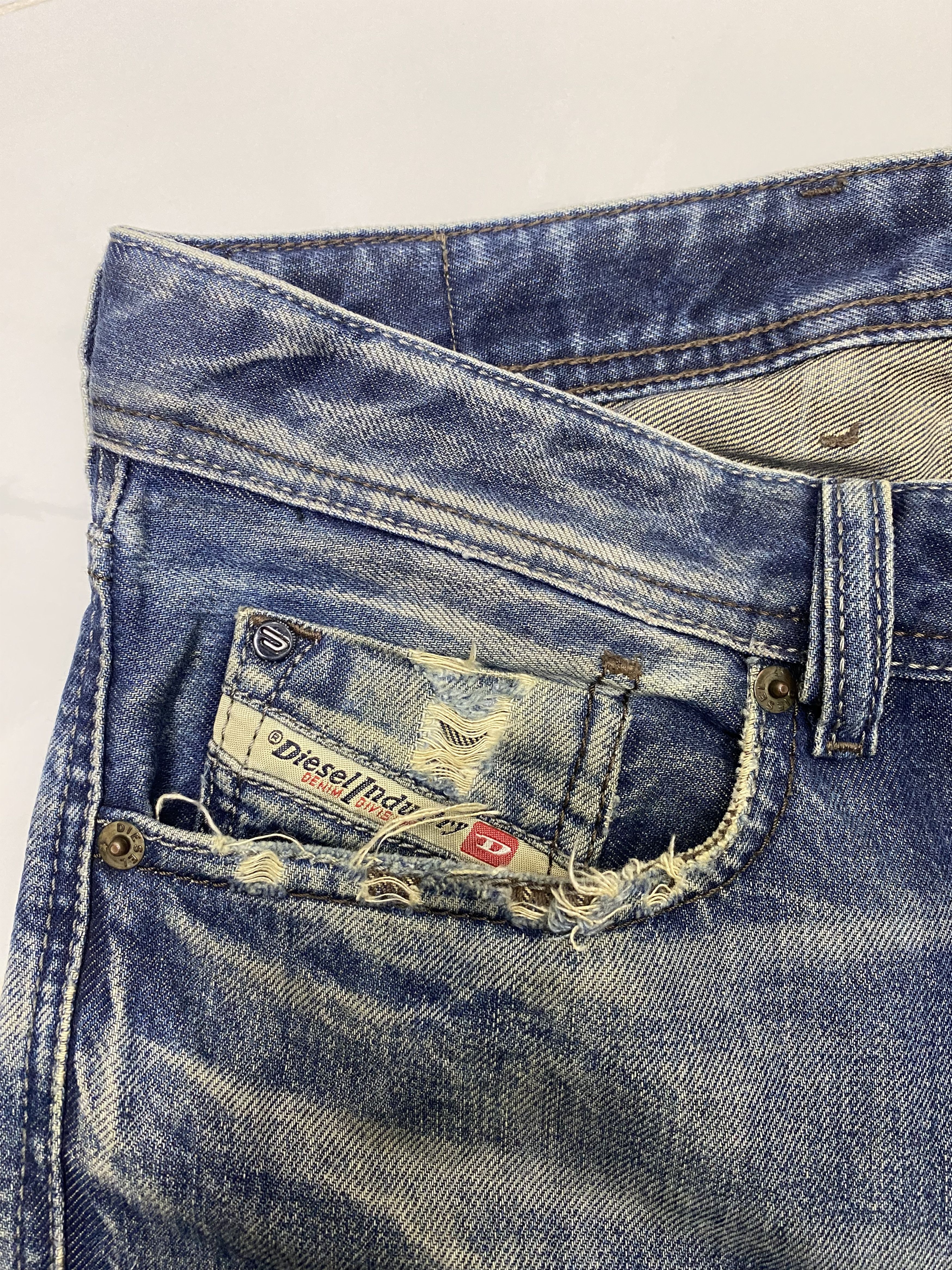 Diesel 🔥DIESEL RUSTY DISTRESS DENIM UNDERCOVER STYLE Size US 29 - 6 Thumbnail