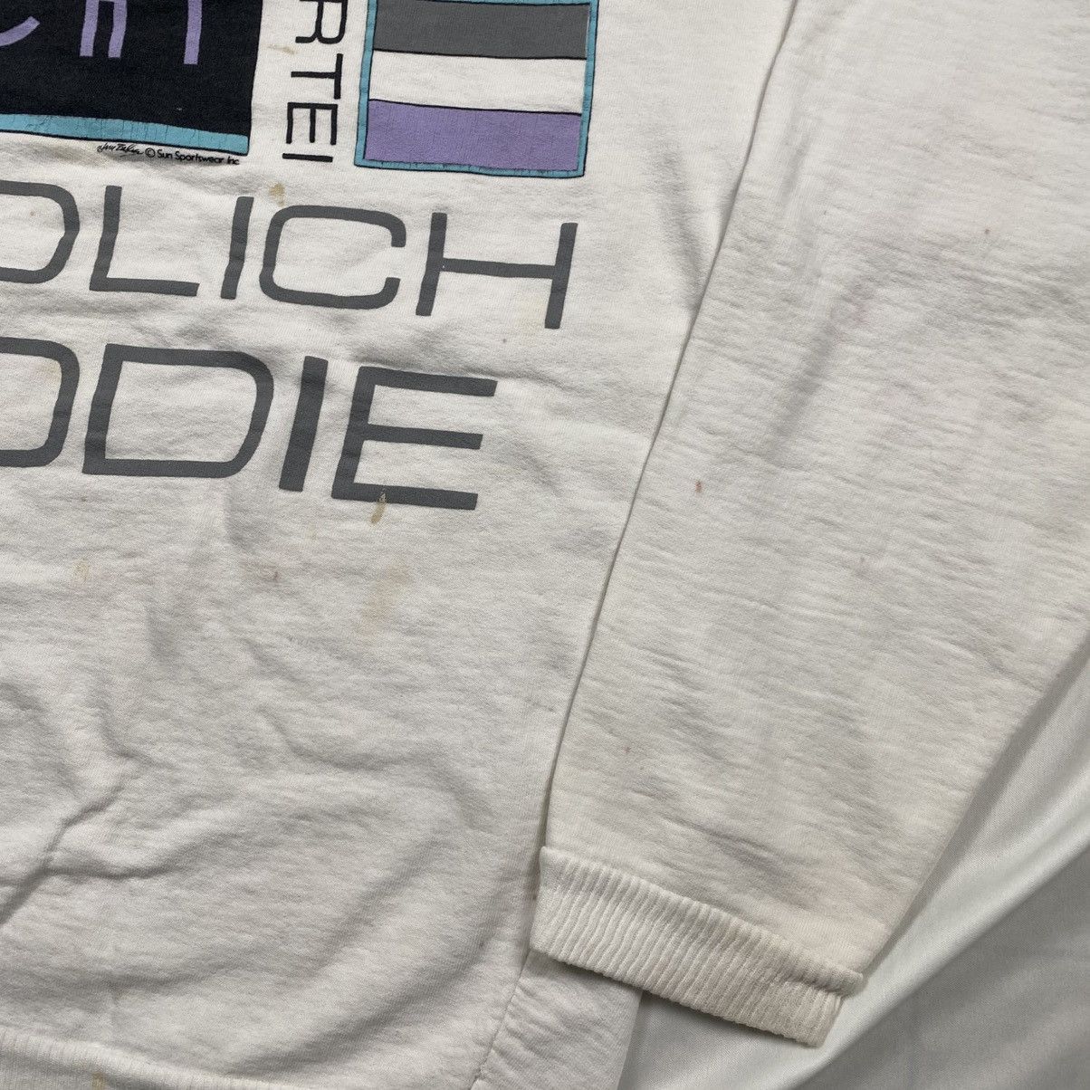 Freitag Grail 1989 Freitag Germany Distressed Crewneck Size US L / EU 52-54 / 3 - 5 Thumbnail