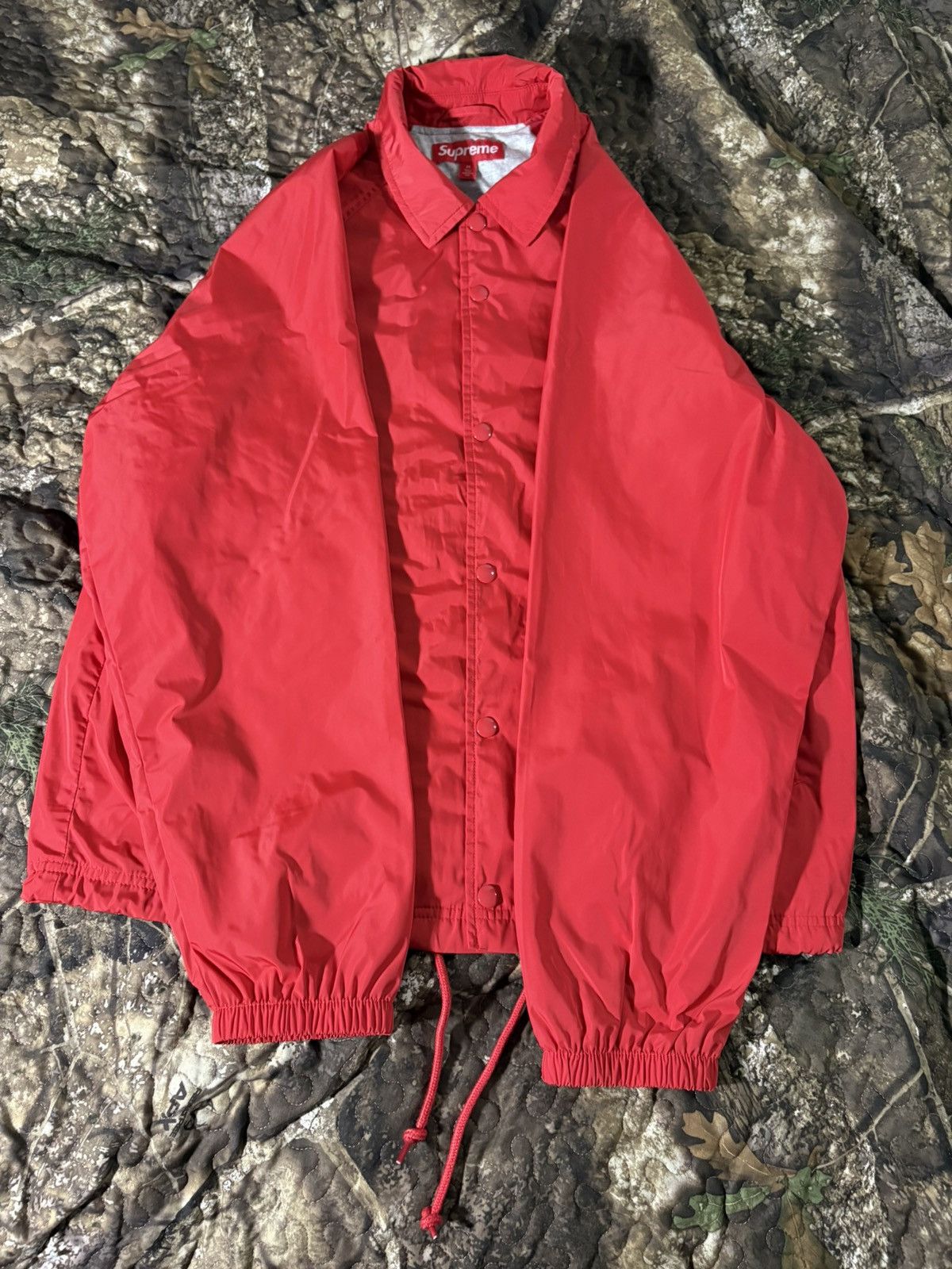 Supreme Supreme f/w25’ Old English Arc Coaches Jacket Size US M / EU 48-50 / 2 - 3 Thumbnail