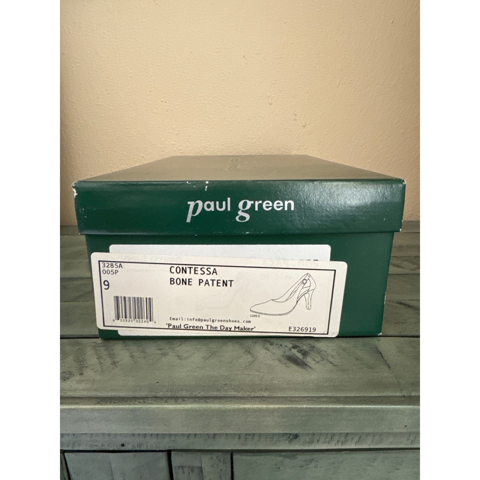 Other Paul Green Contessa Bone Patent Leather Size 9, 3 1/2" Heels Size US 9 / IT 39 - 10 Thumbnail