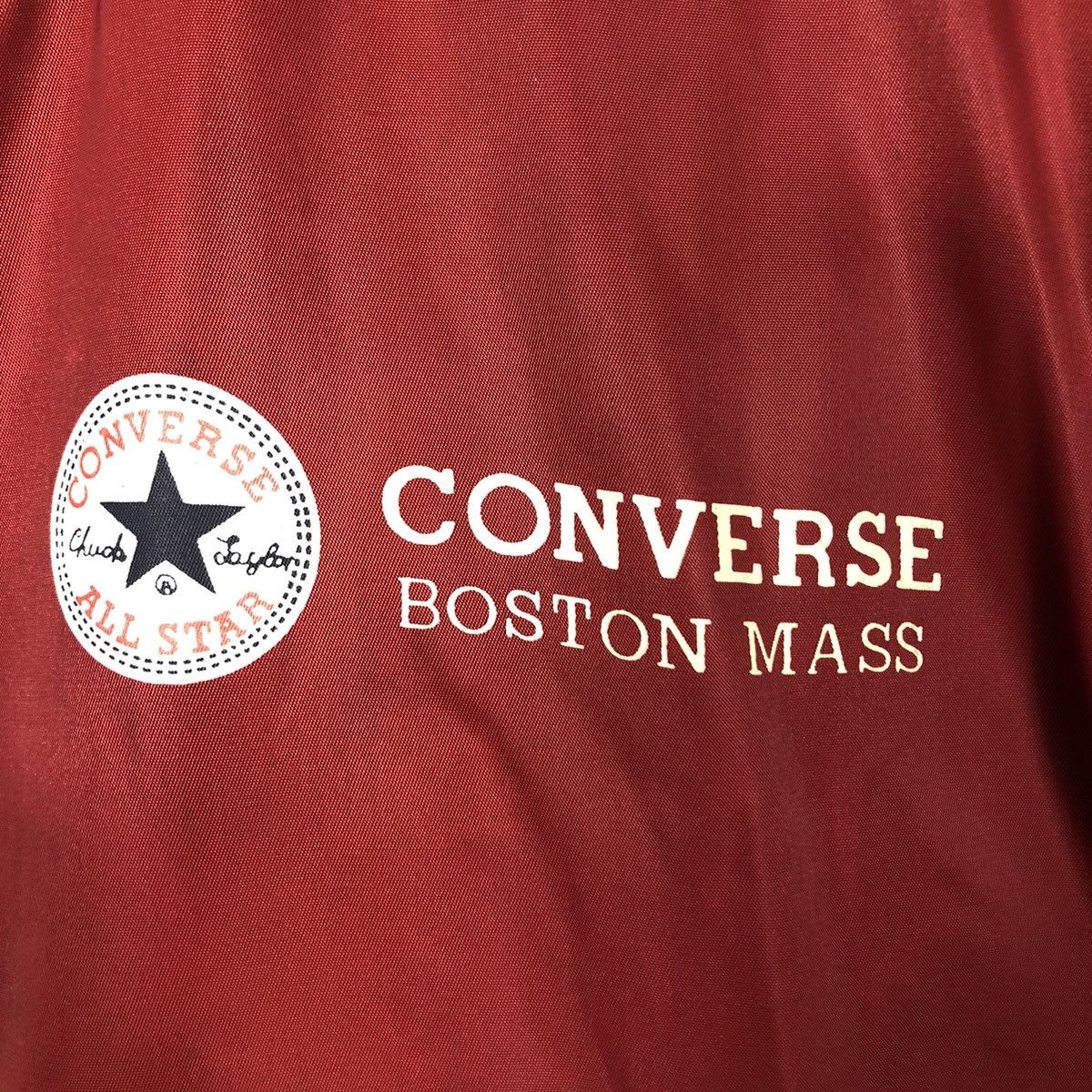 Japanese Brand 📌Vintage Bomber Jacket Converse All Star Boston Mass Usa Size US M / EU 48-50 / 2 - 18 Thumbnail