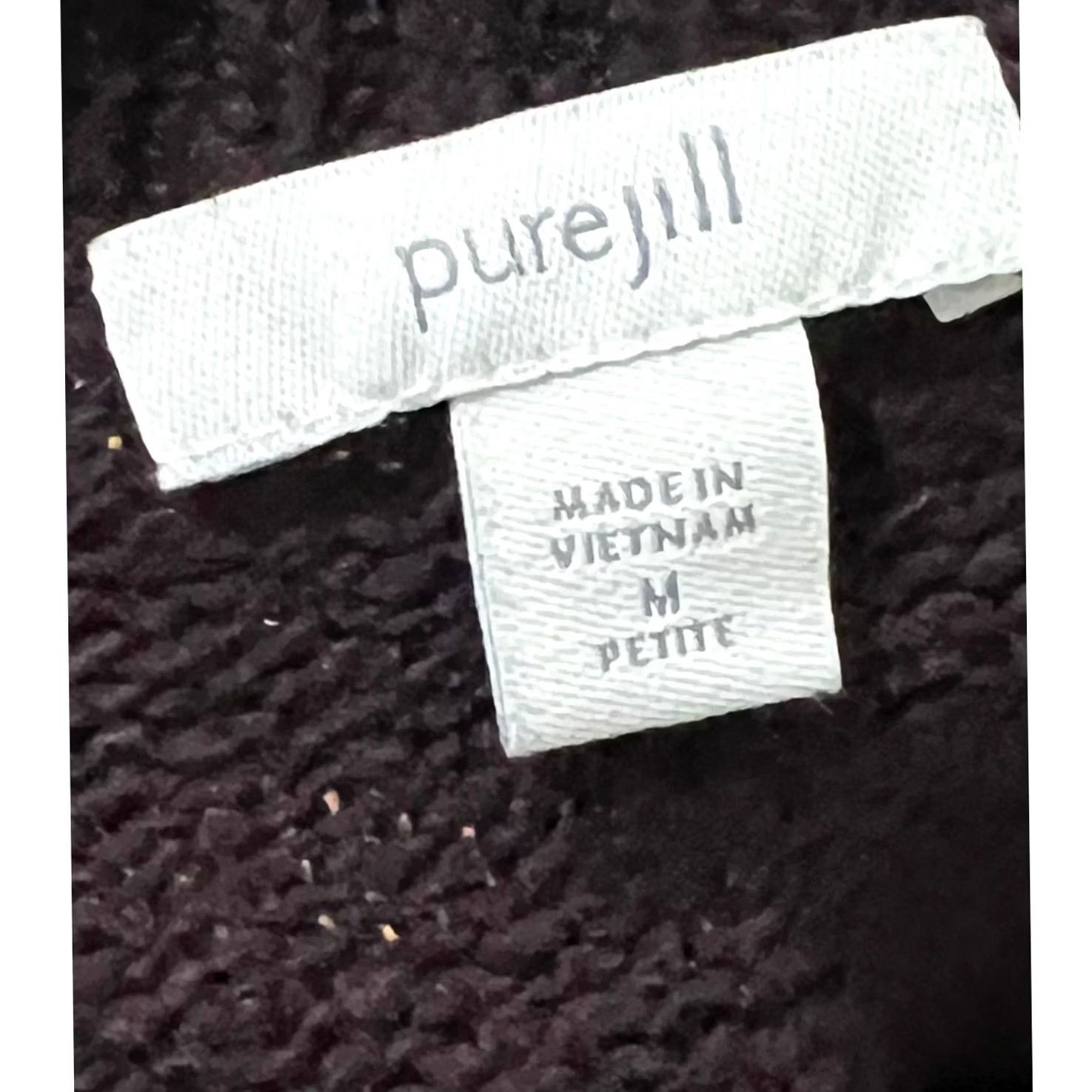 J. Jill J.Jill Tunic Sweater Purple Cotton Blend One Pocket Women’s Petite M Pullover Long Sleeve Casual Business Size M / US 6-8 / IT 42-44 - 7 Thumbnail